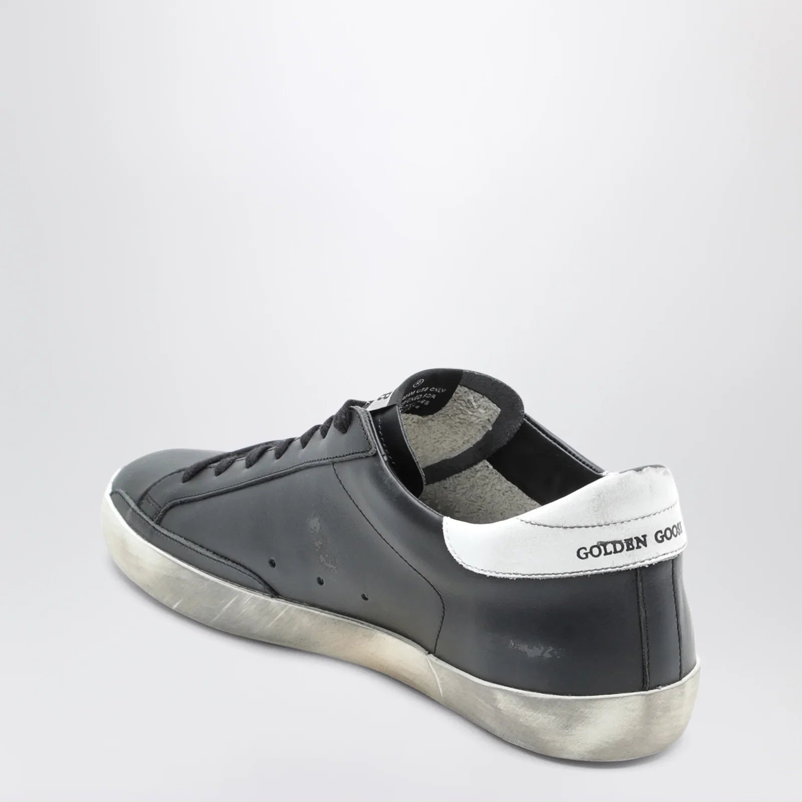 Golden Goose Black and white Super-Star sneakers