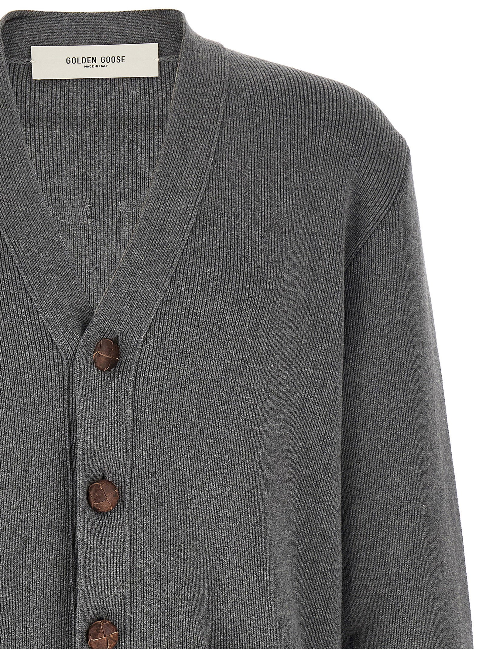Golden Goose Logo Cardigan