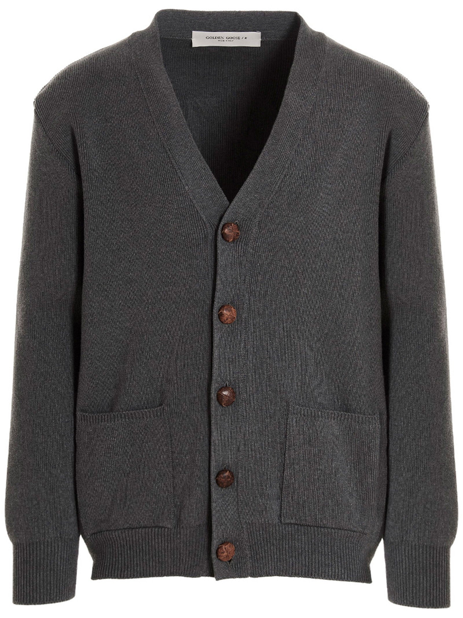 Golden Goose Logo Cardigan