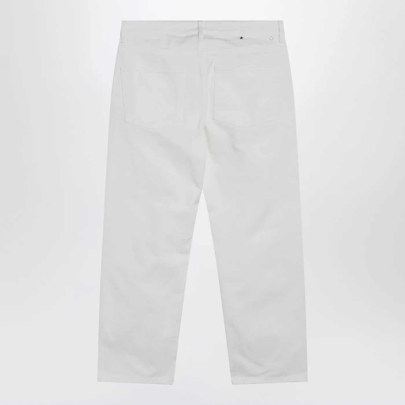 Golden Goose White cotton trousers