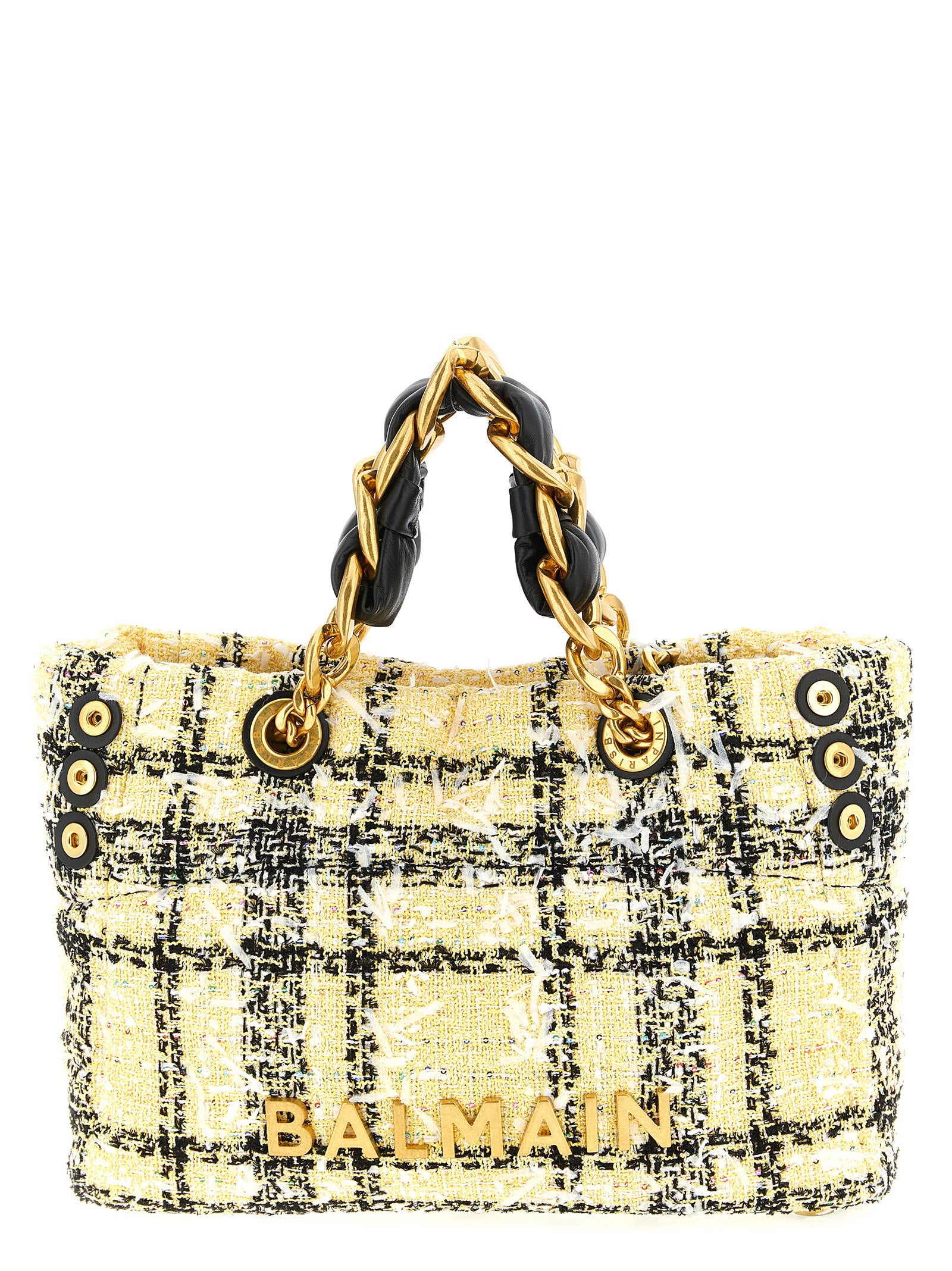 Balmain Soft Cabas Small Shopping Bag