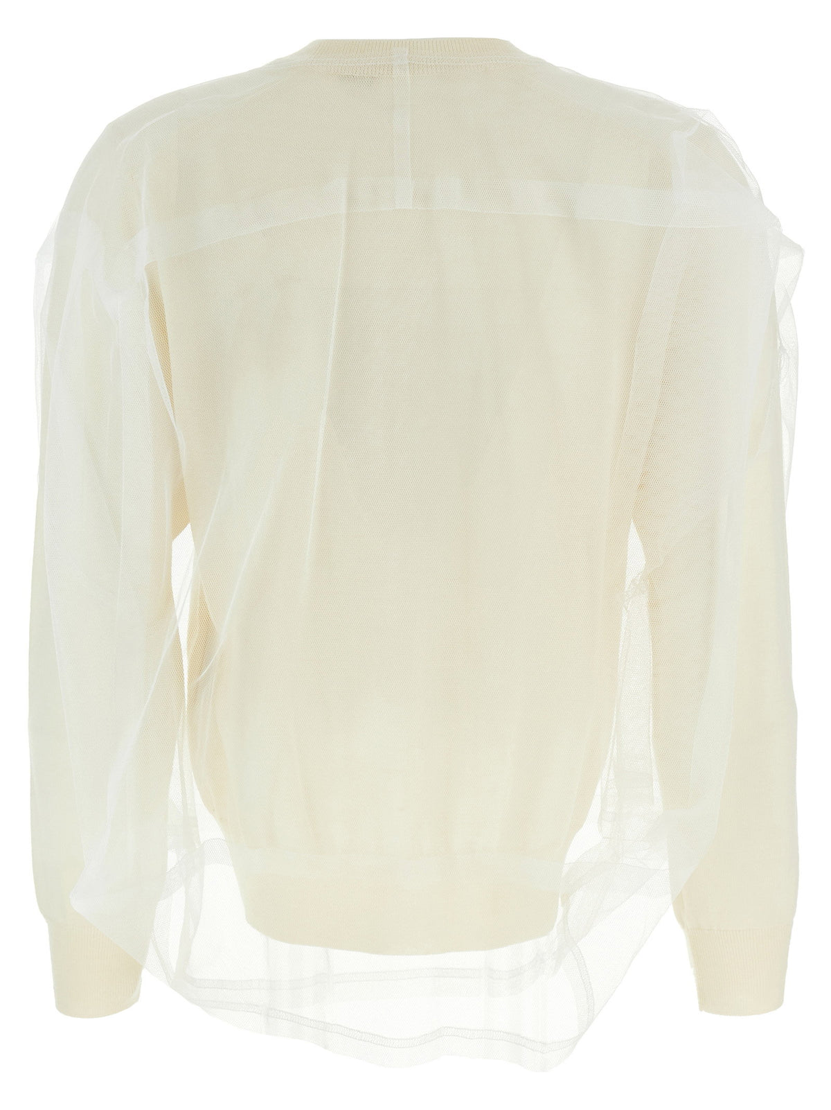 Comme Des Garcons Tulle Sweater