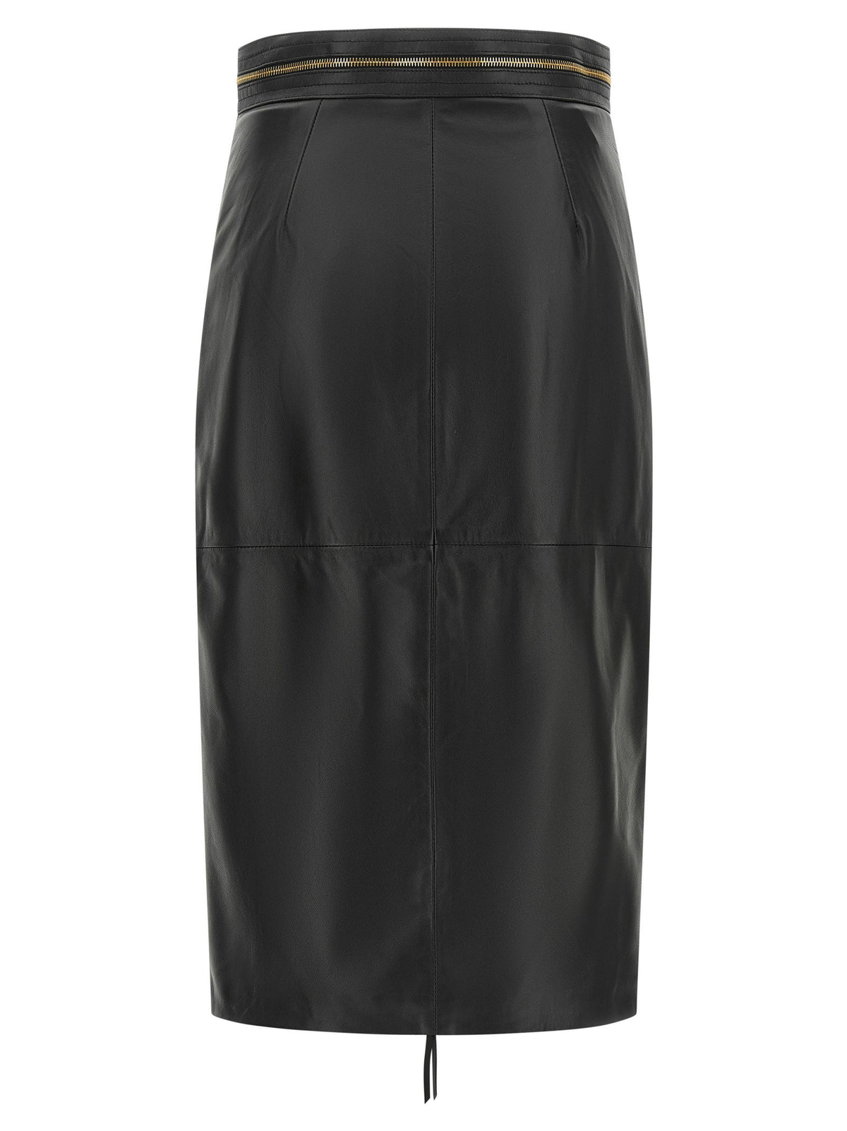 Elisabetta Franchi Leather Skirt