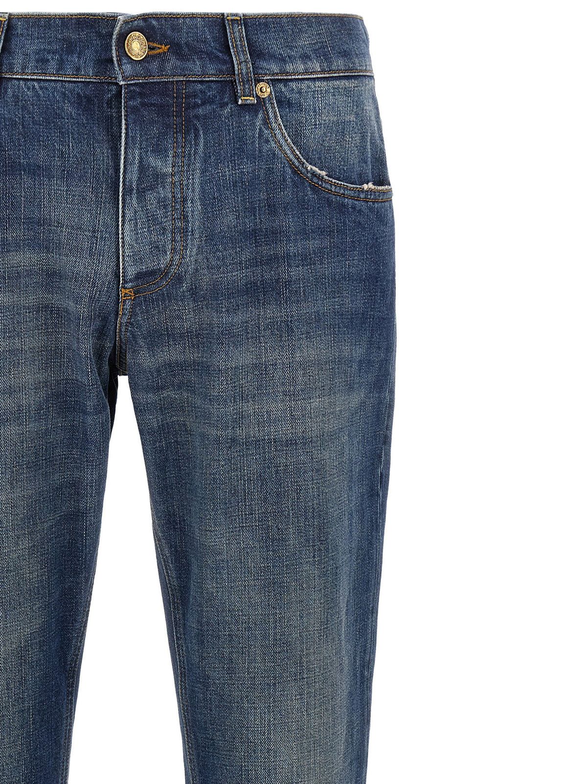 Dolce & Gabbana Logo Plaque Jeans