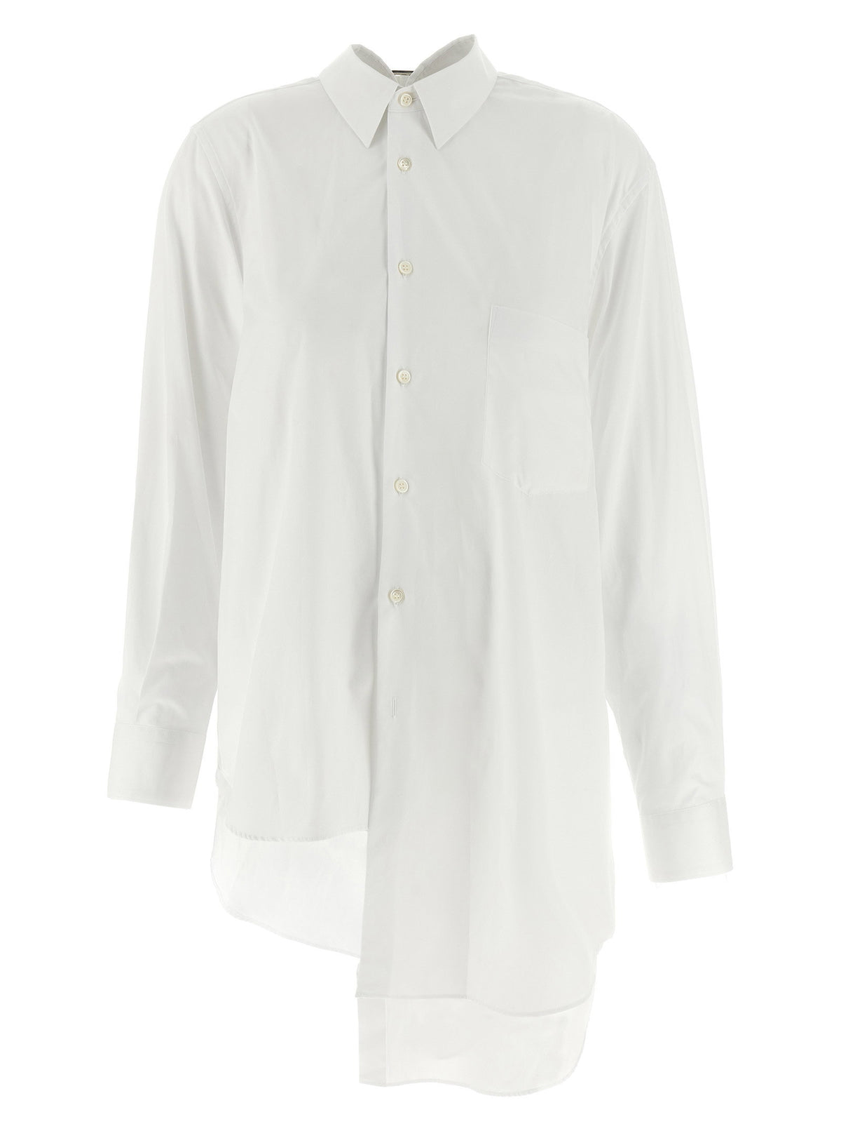 Comme Des Garcons Asymmetric Hem Shirt