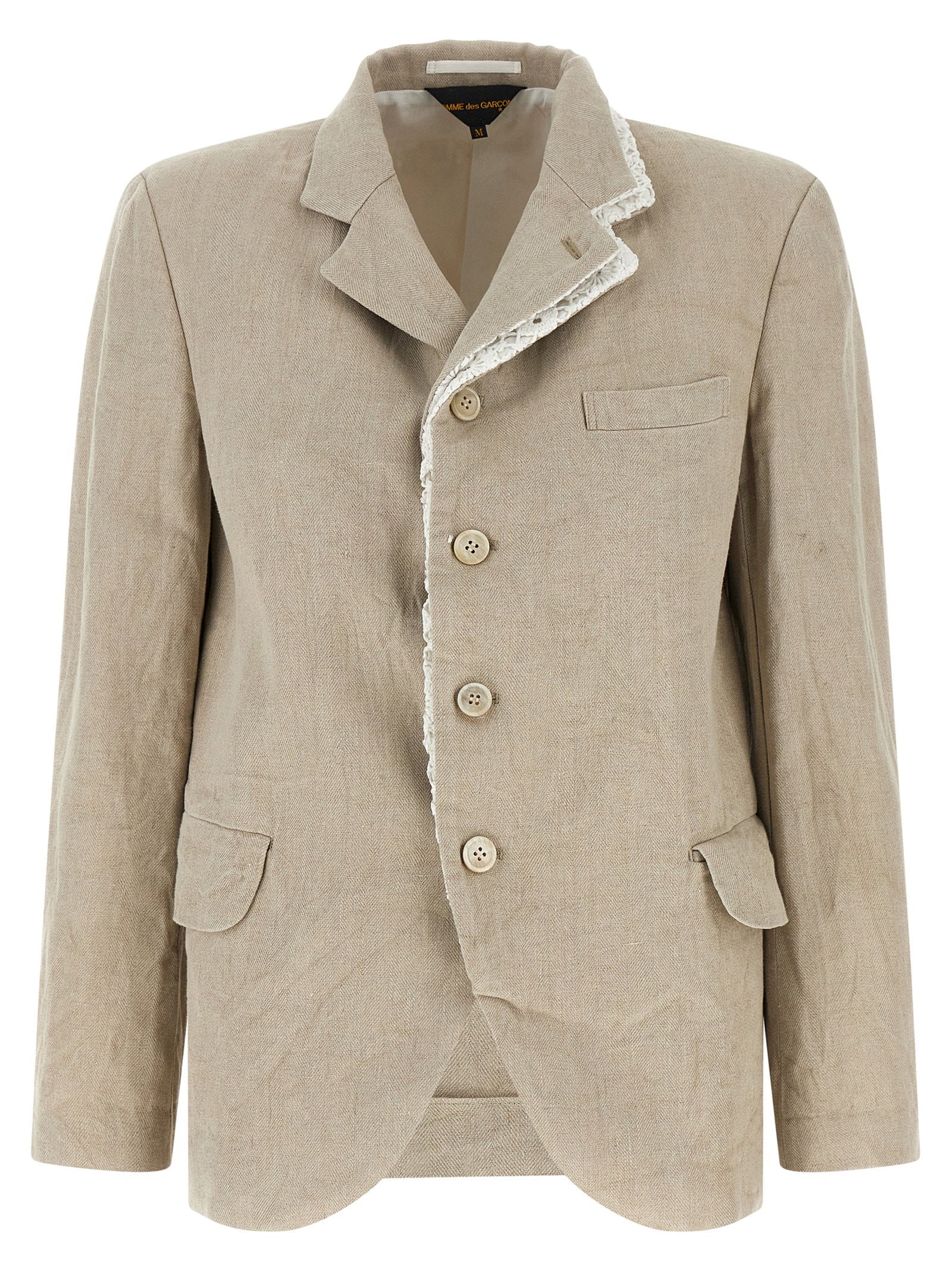 Comme Des Garcons Double Layer Lapel Blazer