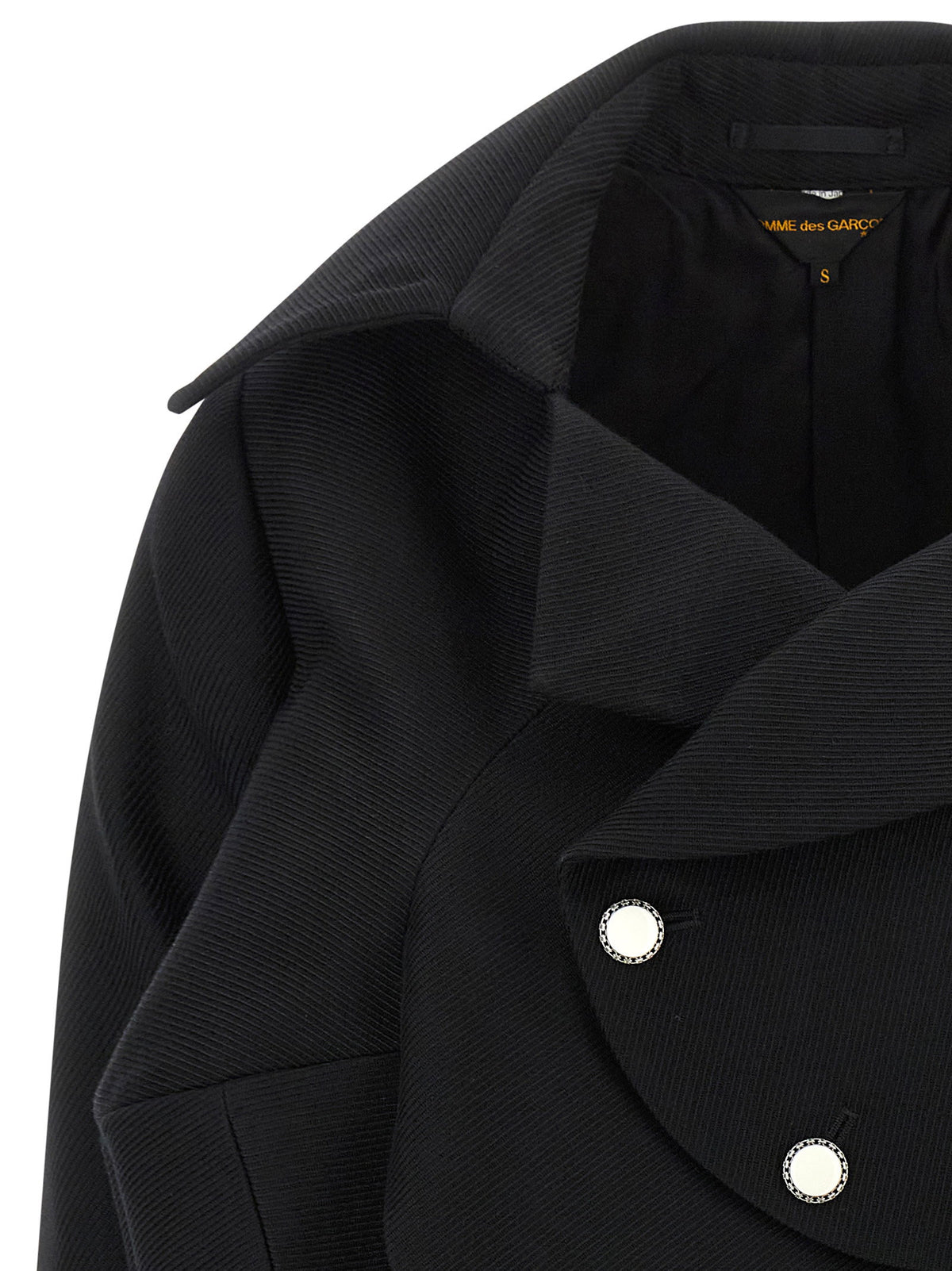 Comme Des Garcons Micro Ribbed Blazer