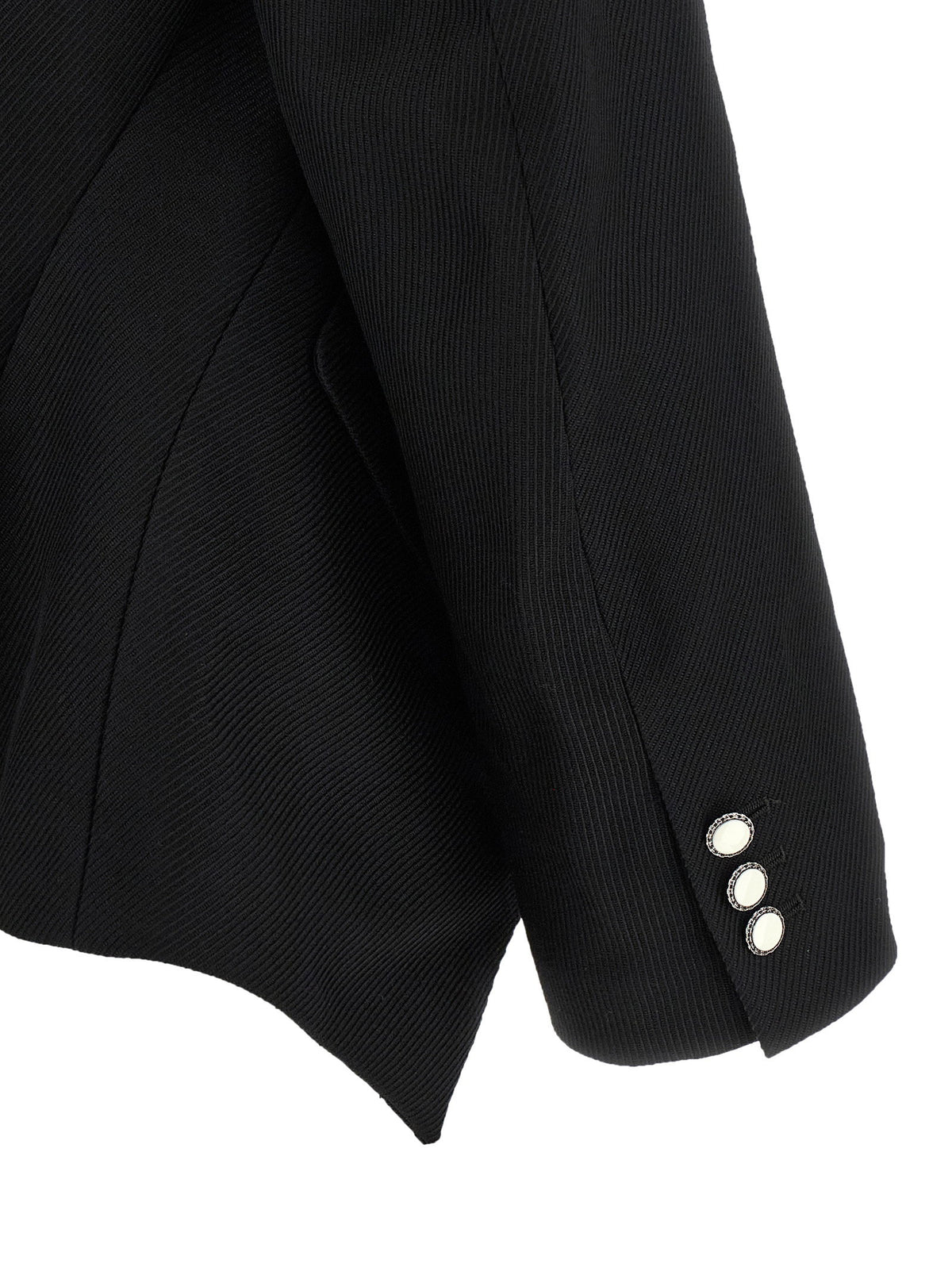 Comme Des Garcons Micro Ribbed Blazer