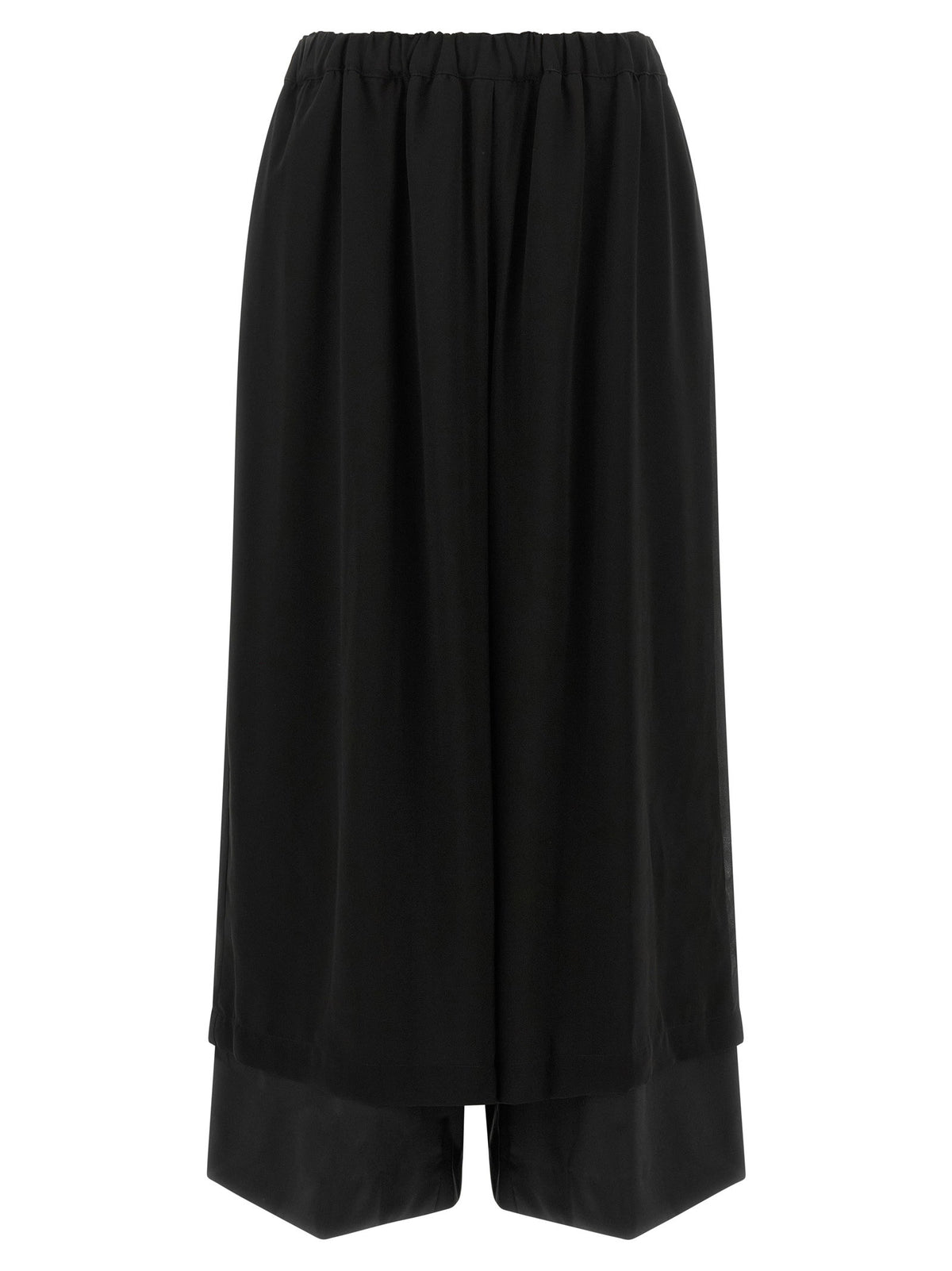Comme Des Garcons Double Layer Trousers