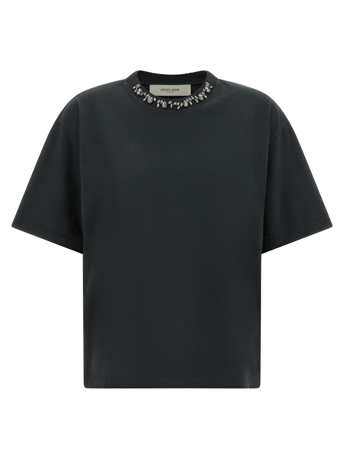 Golden Goose Crystal Crew Neck T-shirt