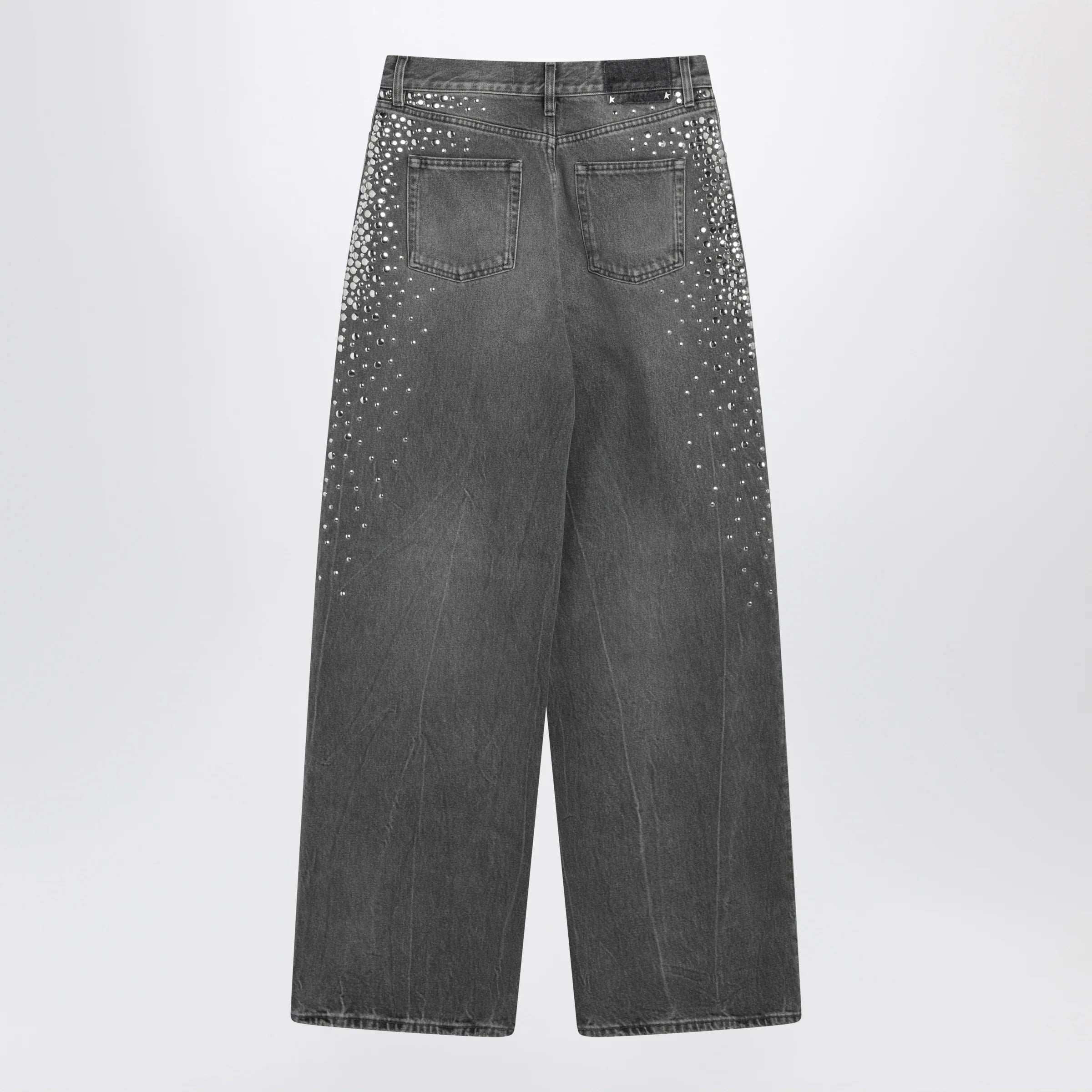 Golden Goose Melody vintage-wash cotton boyfriend jeans, grey