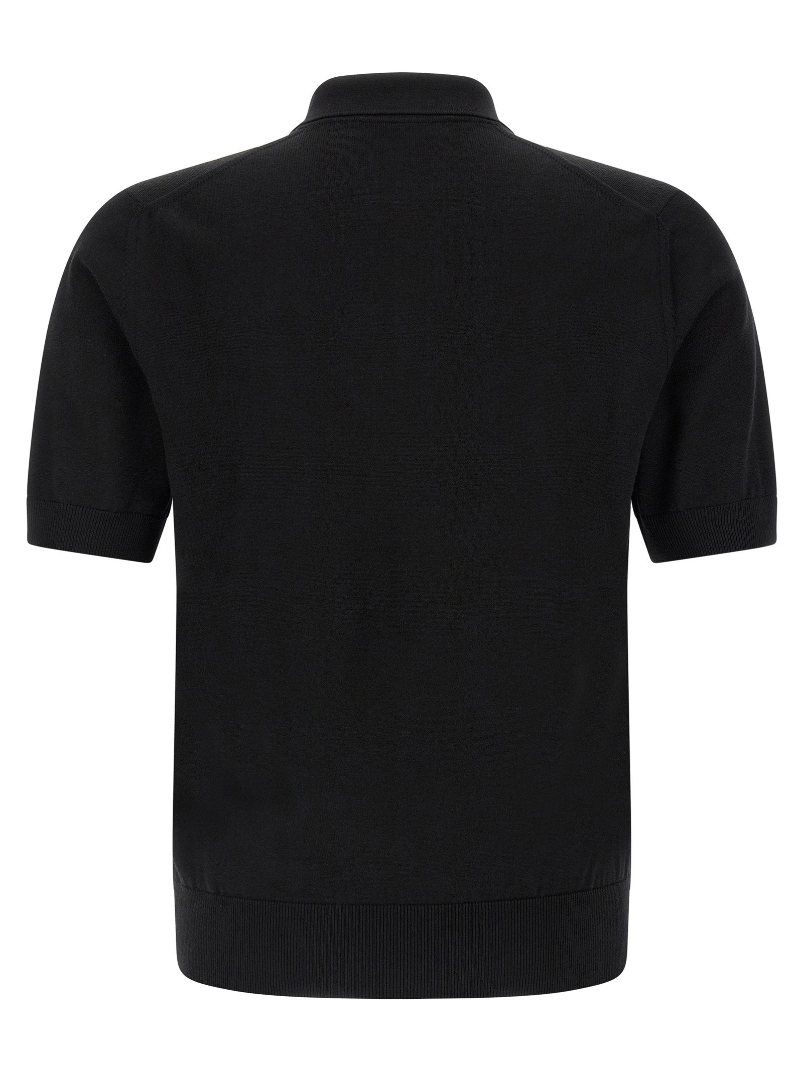 Dolce & Gabbana Heraldic Patch Polo Shirt