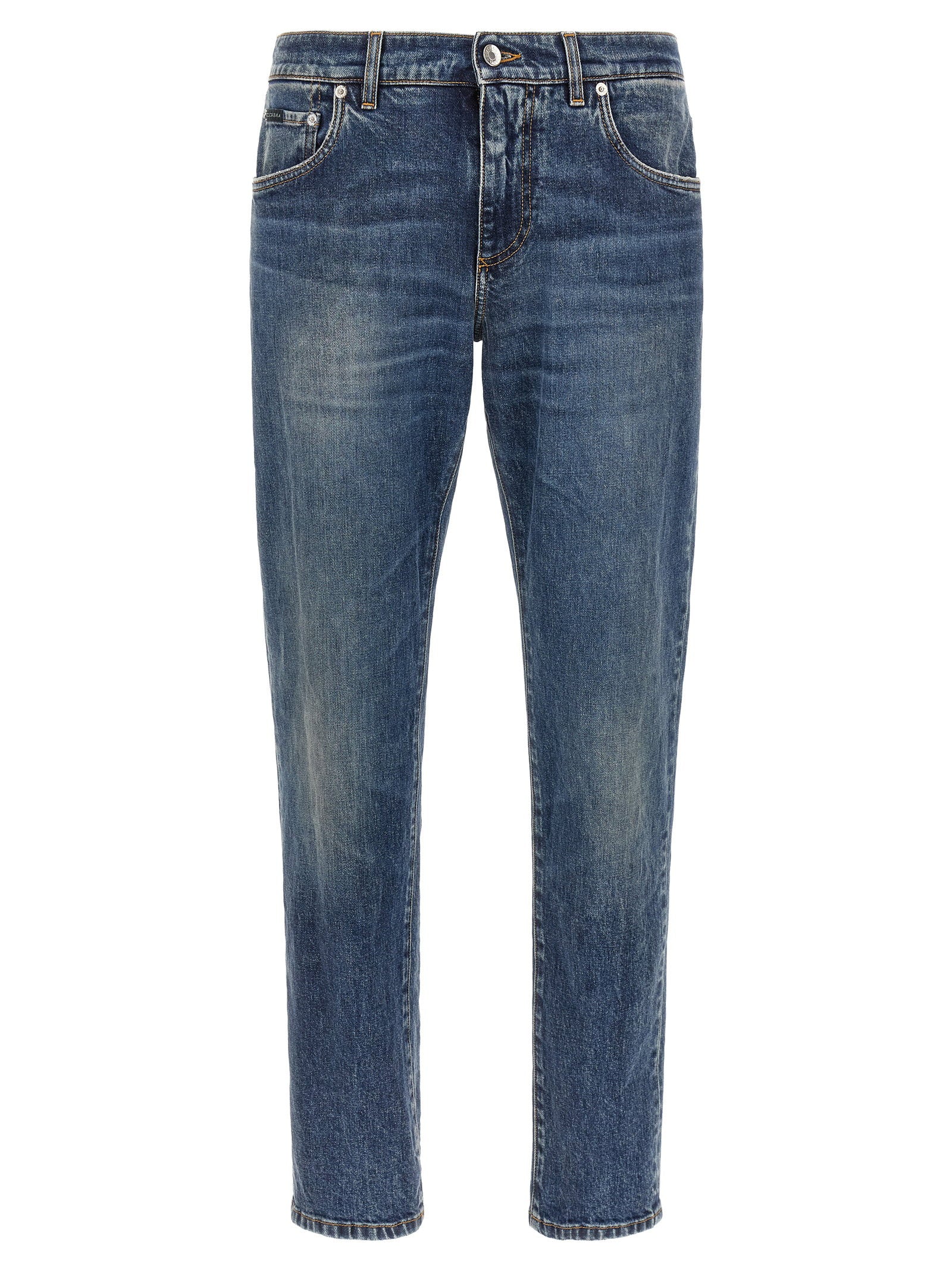 Dolce & Gabbana Logo Plaque Jeans