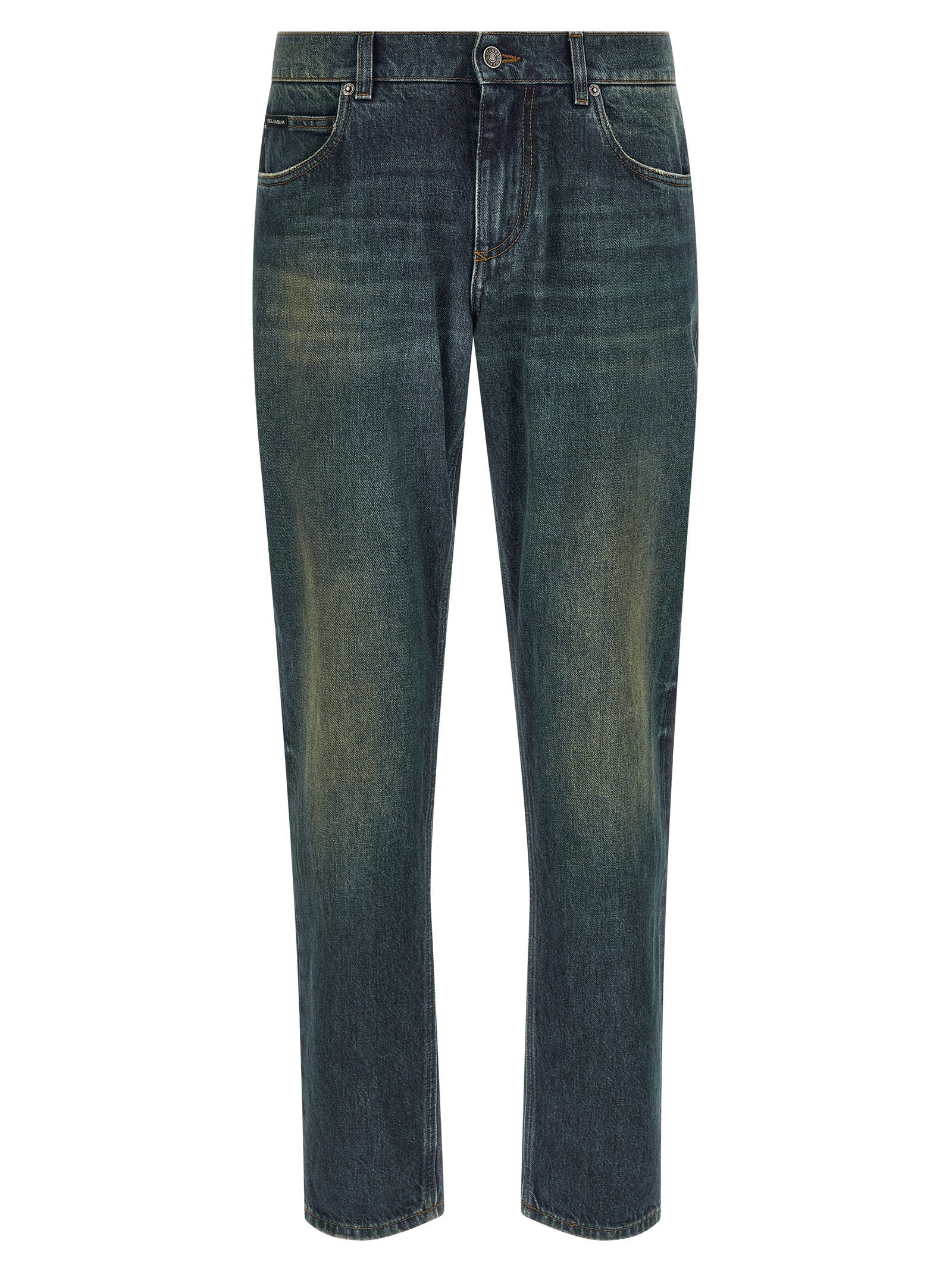 Dolce & Gabbana Logo Tag Jeans
