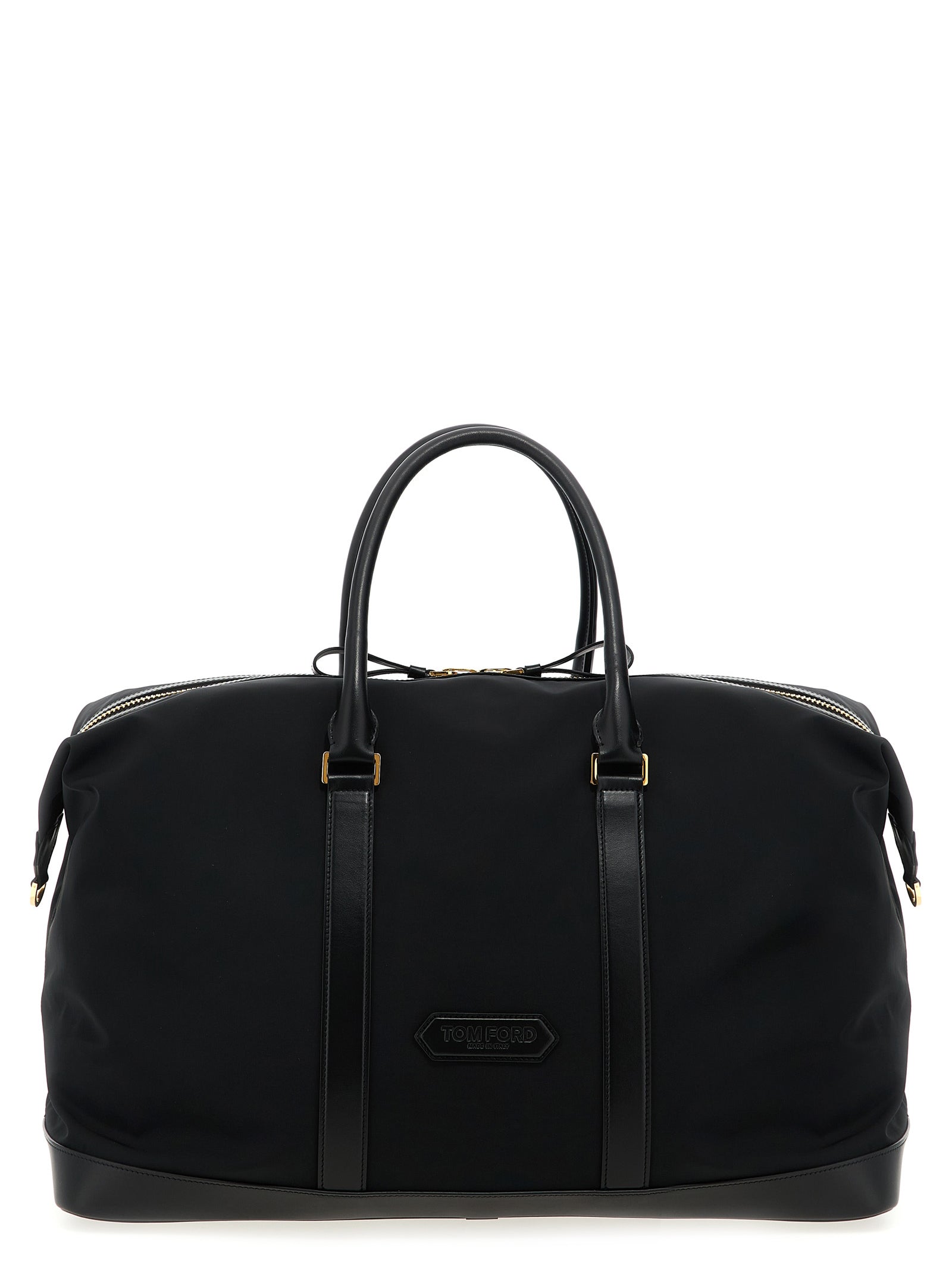 Tom Ford Leather Details Travel Bag