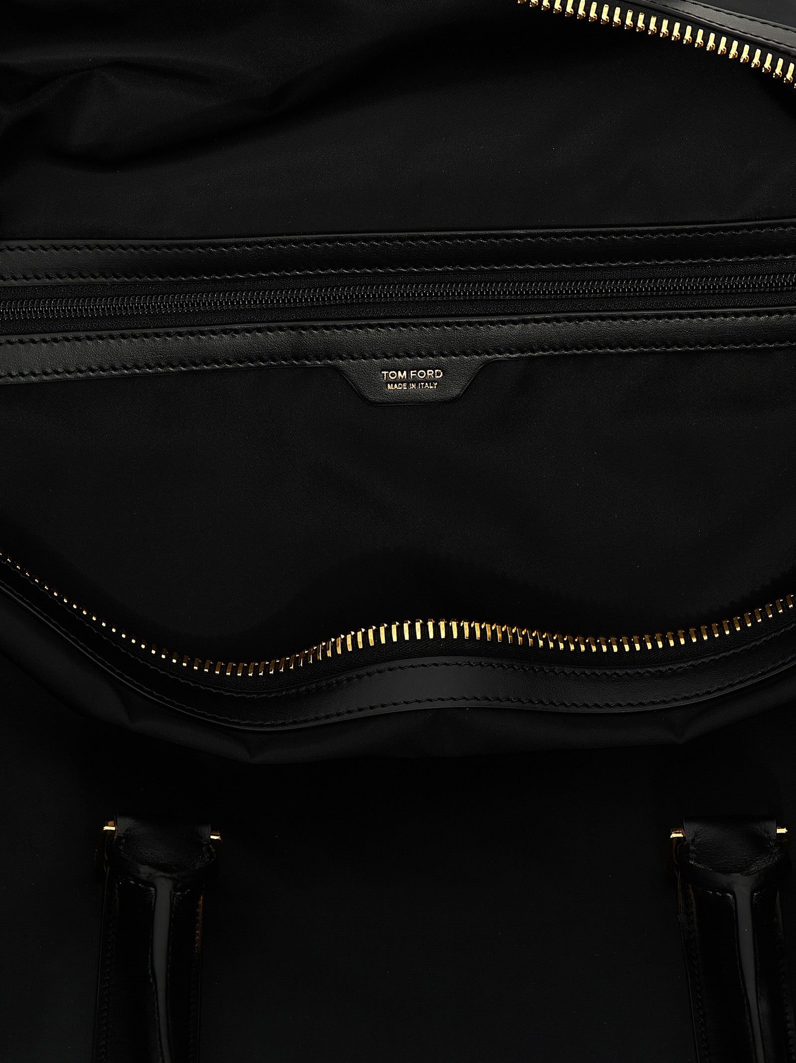 Tom Ford Leather Details Travel Bag