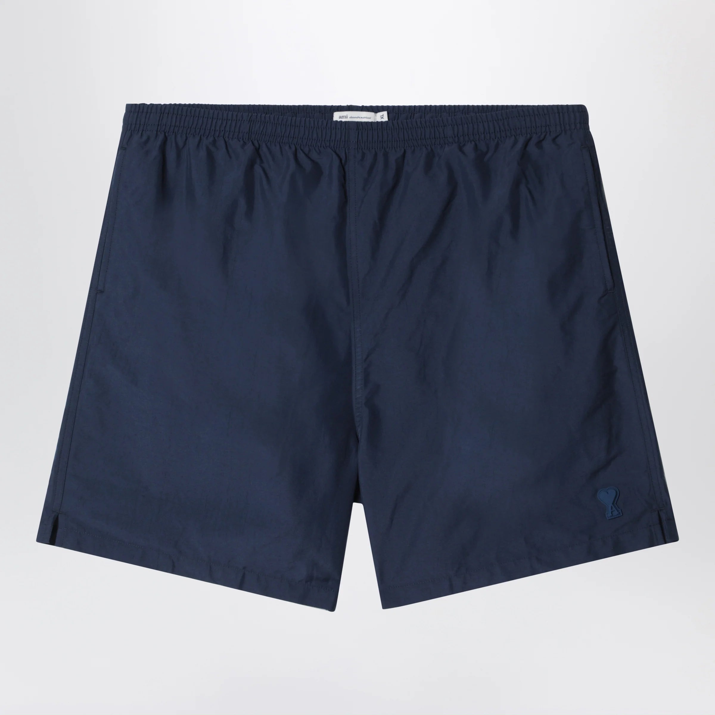 Ami Paris Ami de Coeur short swim shorts in polyamide, ink