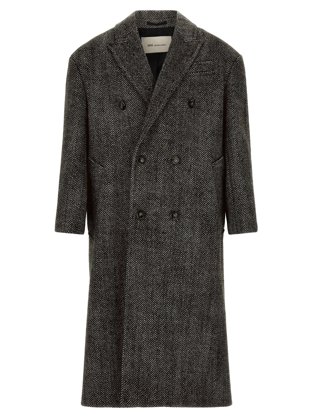 Ami Paris Double-breasted Coat