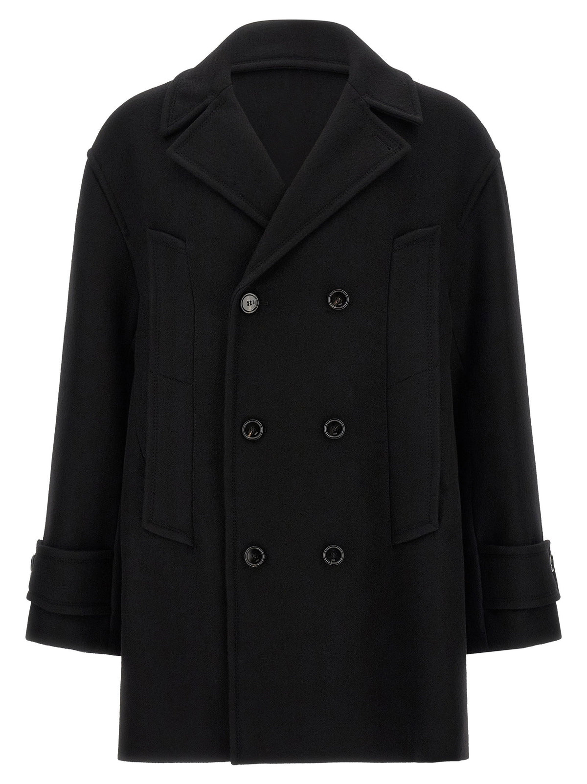 Ami Paris Virgin Wool Caban