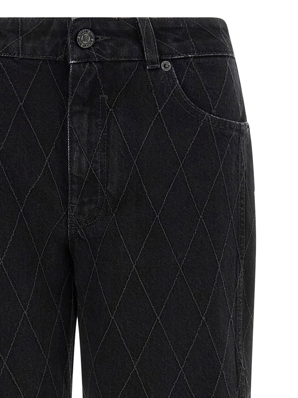 Balmain Diamond-shaped Jeans