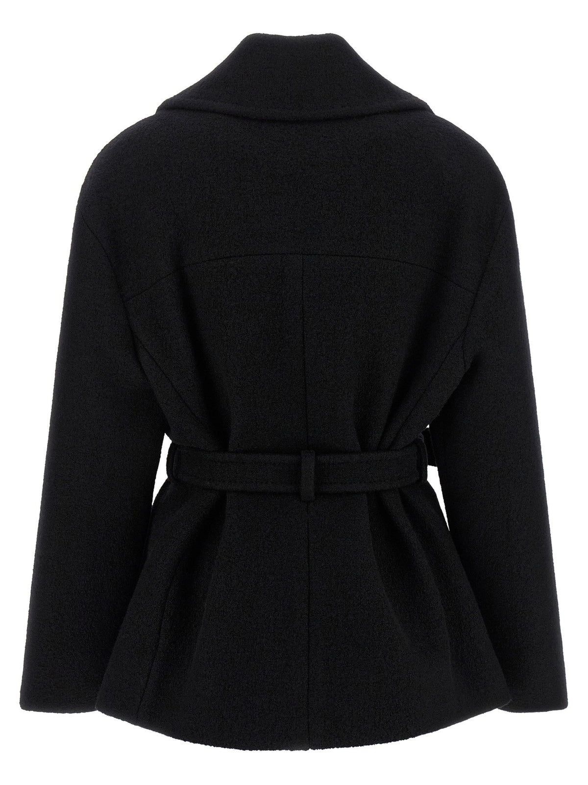 Balmain Anthem Belted Caban