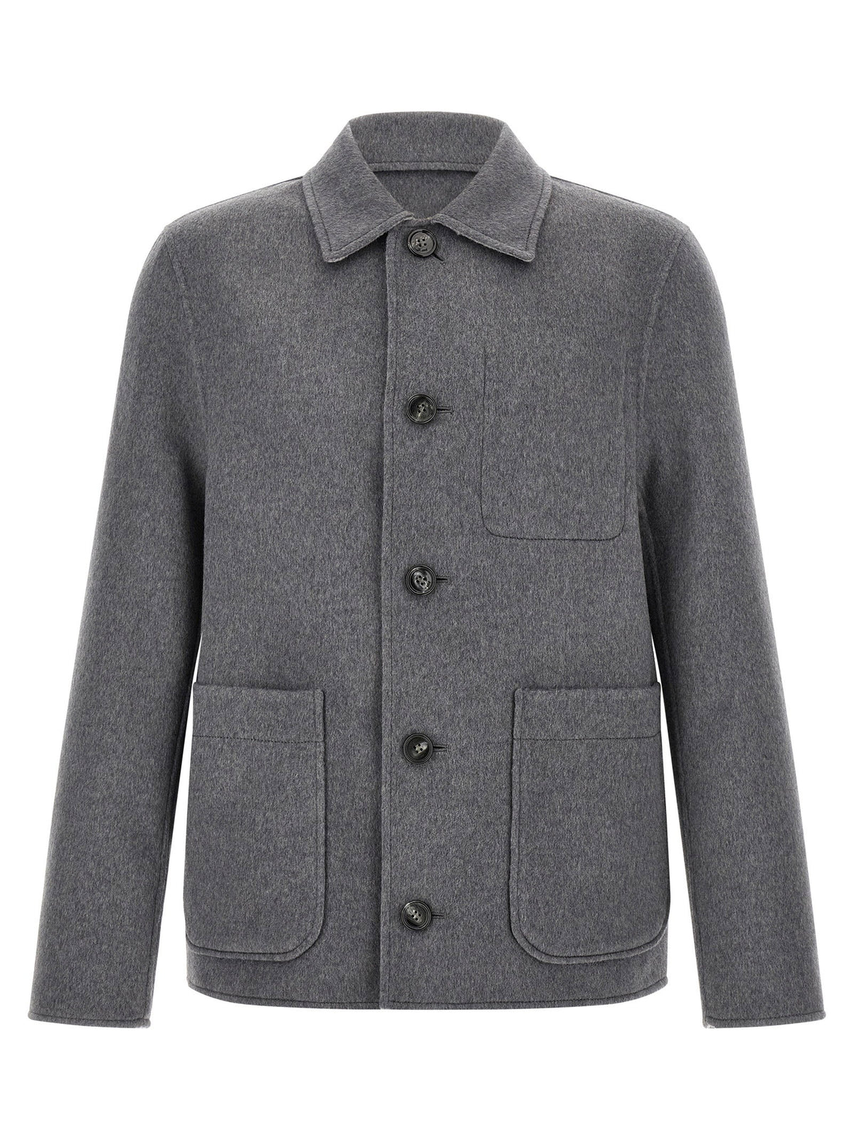 Ami Paris Grey Boule Jacket