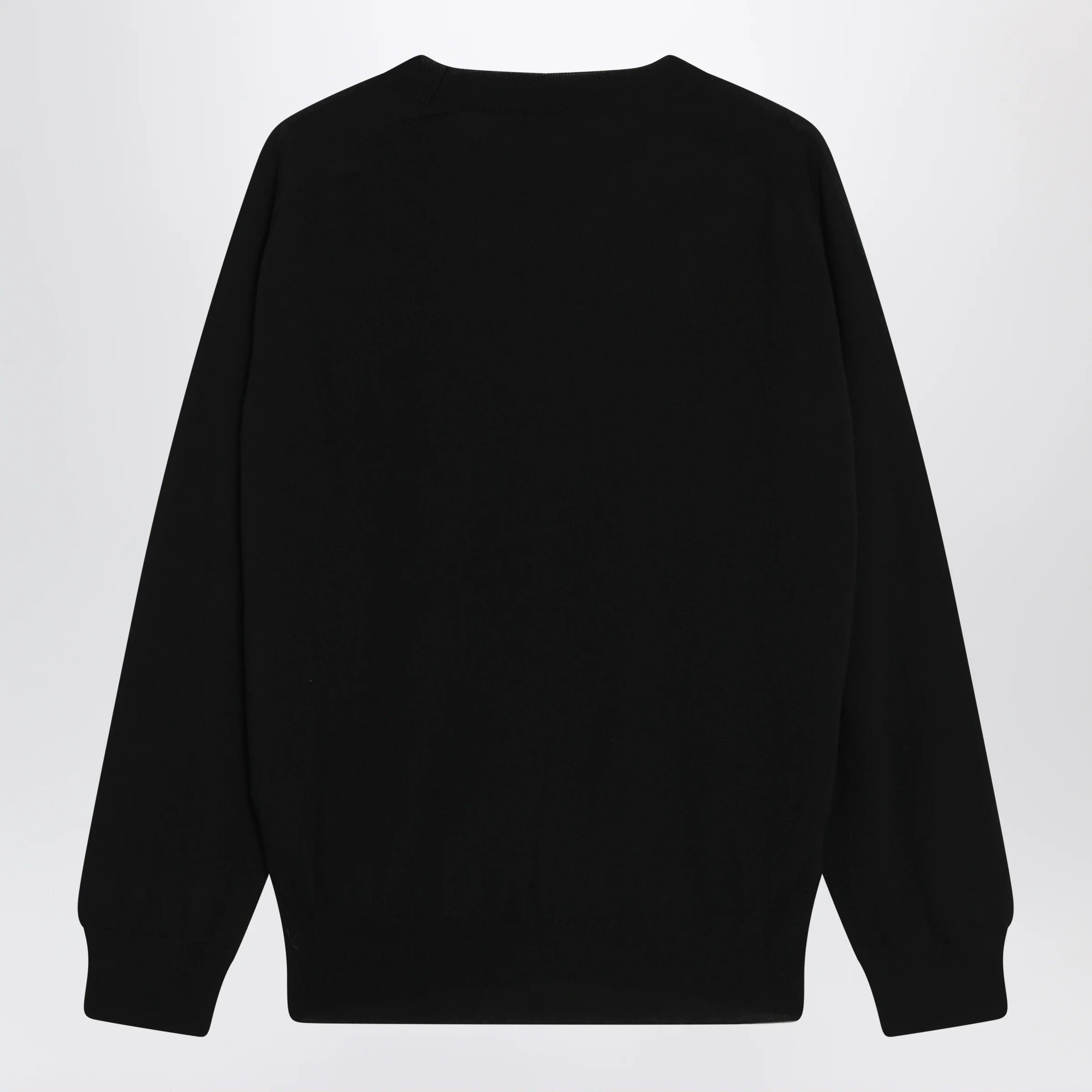 Black Ami de Coeur wool sweater by Ami Paris