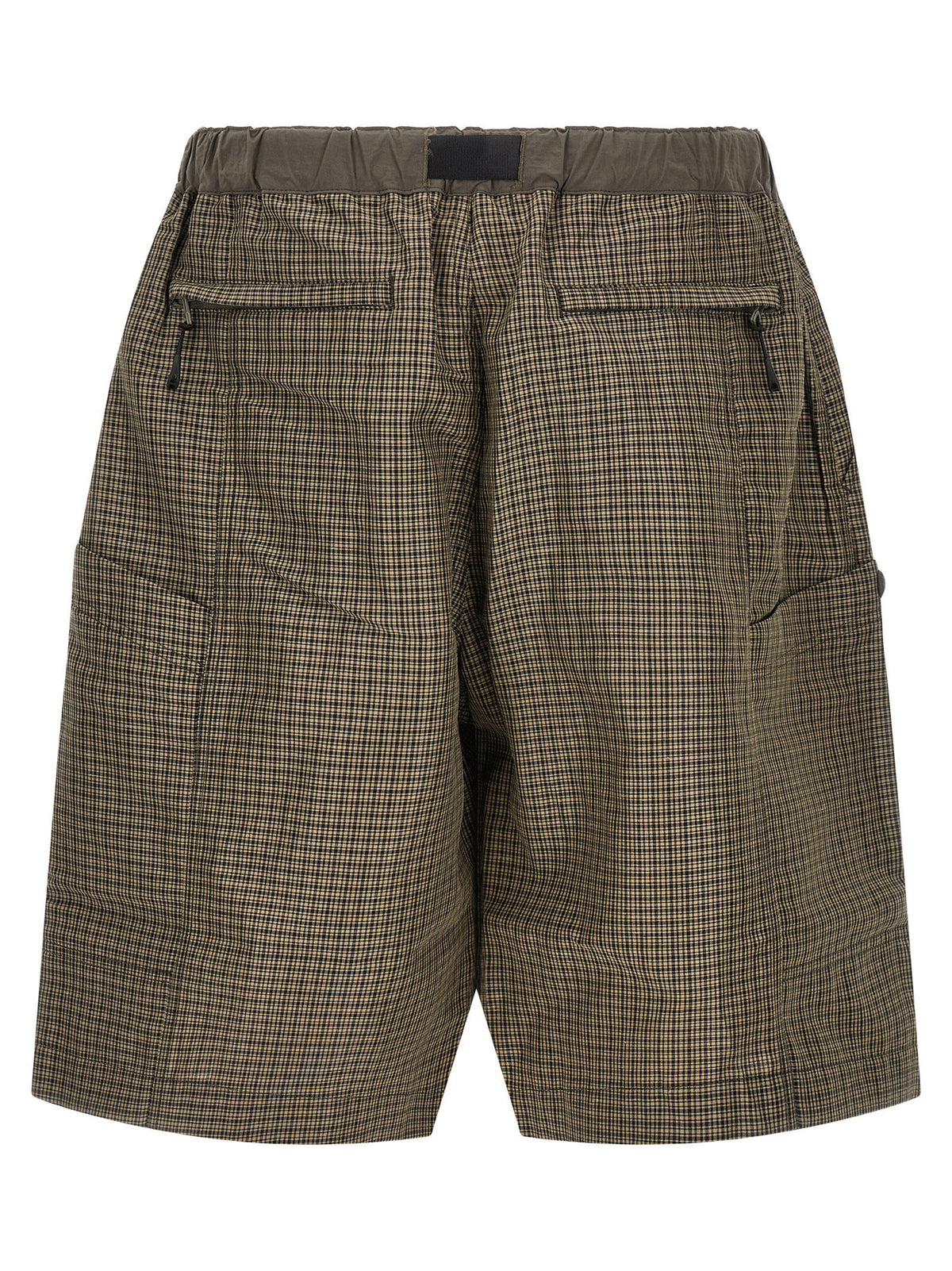 Comme Des Garҫons Homme Vichy Bermuda Shorts