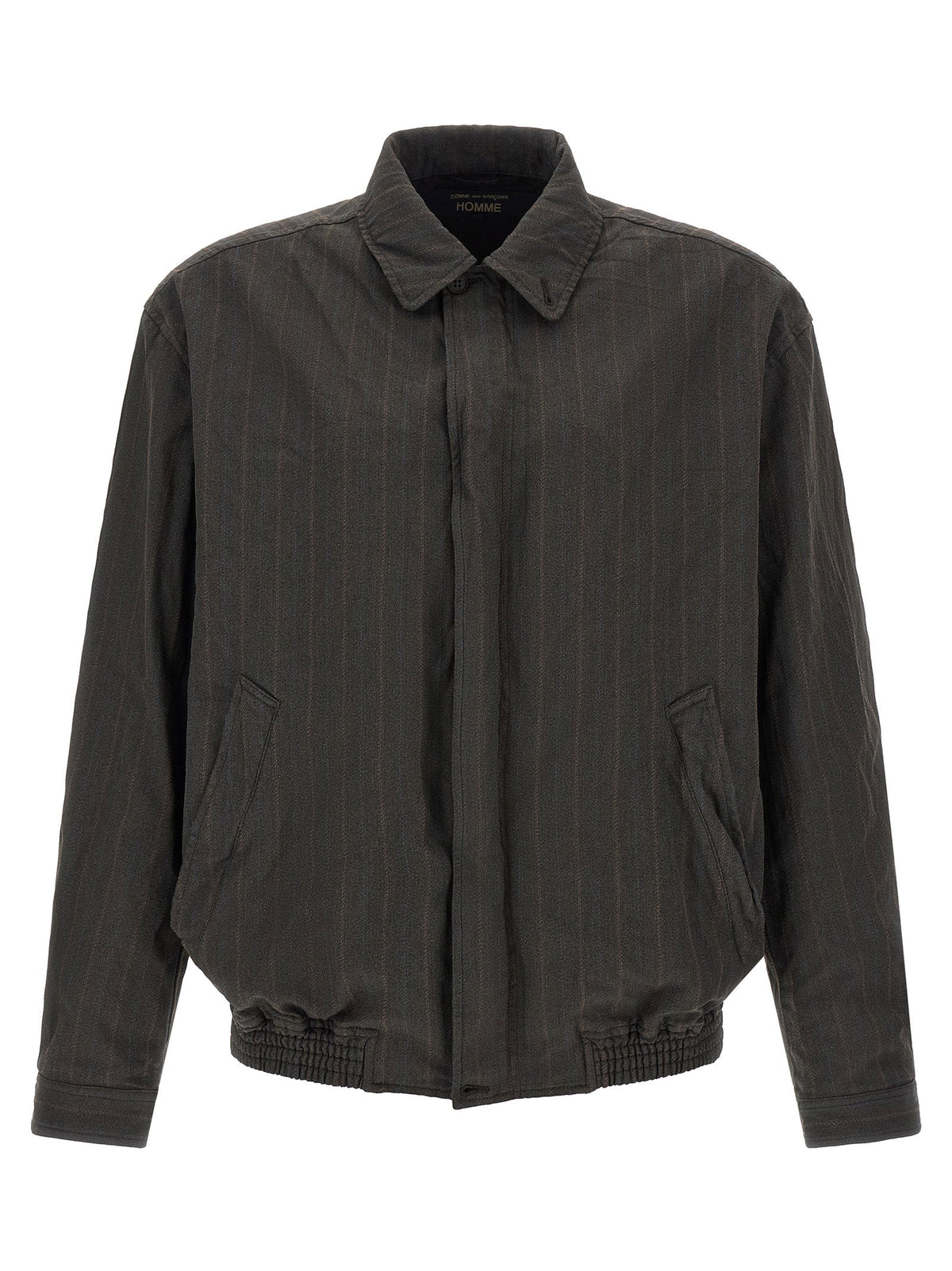 Comme Des Garҫons Homme Pinstriped Jacket