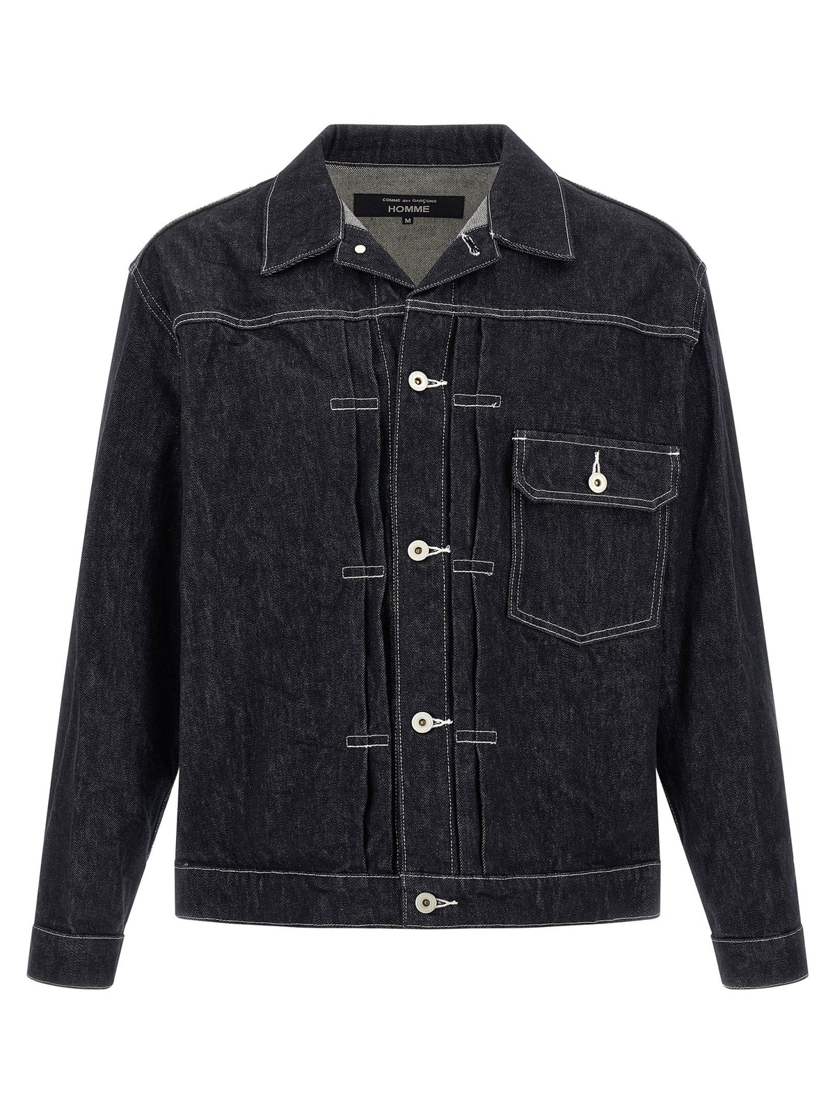 Comme Des Garҫons Homme Pleated Detail Jacket