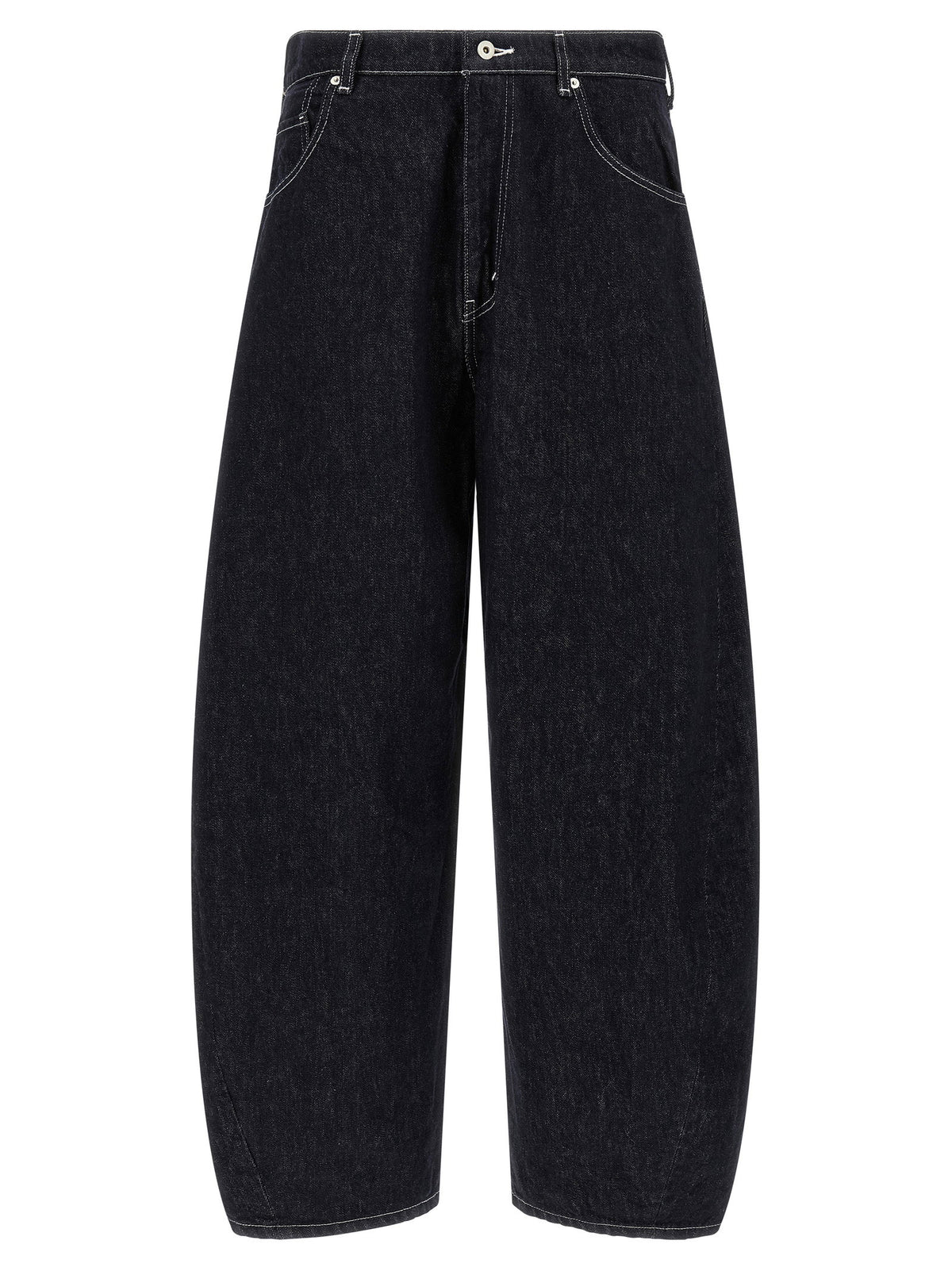 Comme Des Garҫons Homme Contrast Stitching Jeans