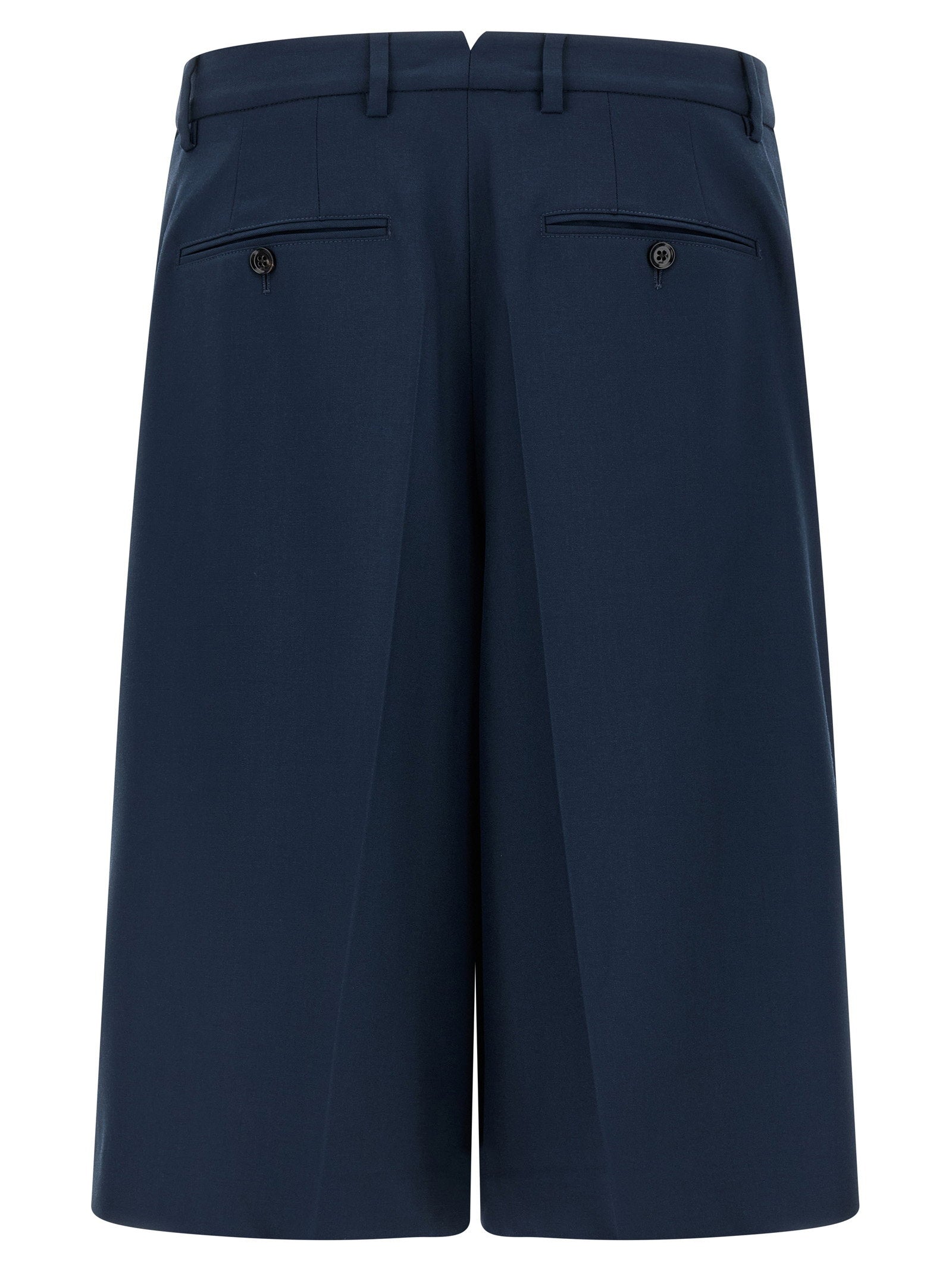 Ami Paris Fresh Wool Bermuda Shorts