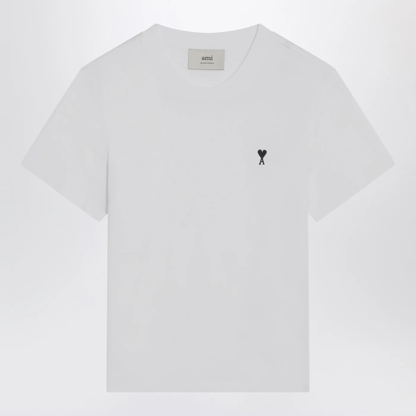 Ami Paris T-shirt Ami De Coeur white in cotton