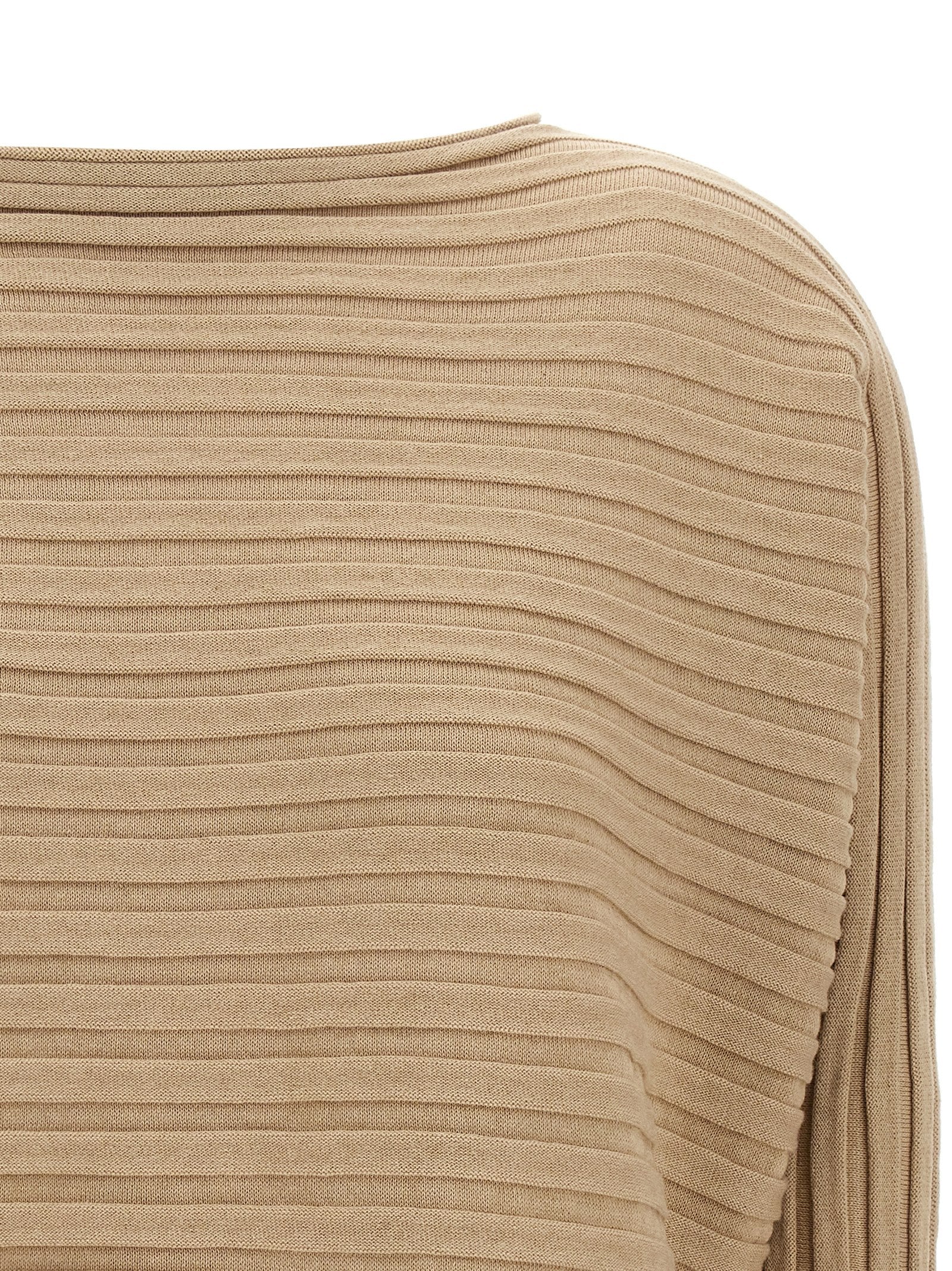 Issey Miyake Cotton Cashmere Knit Top