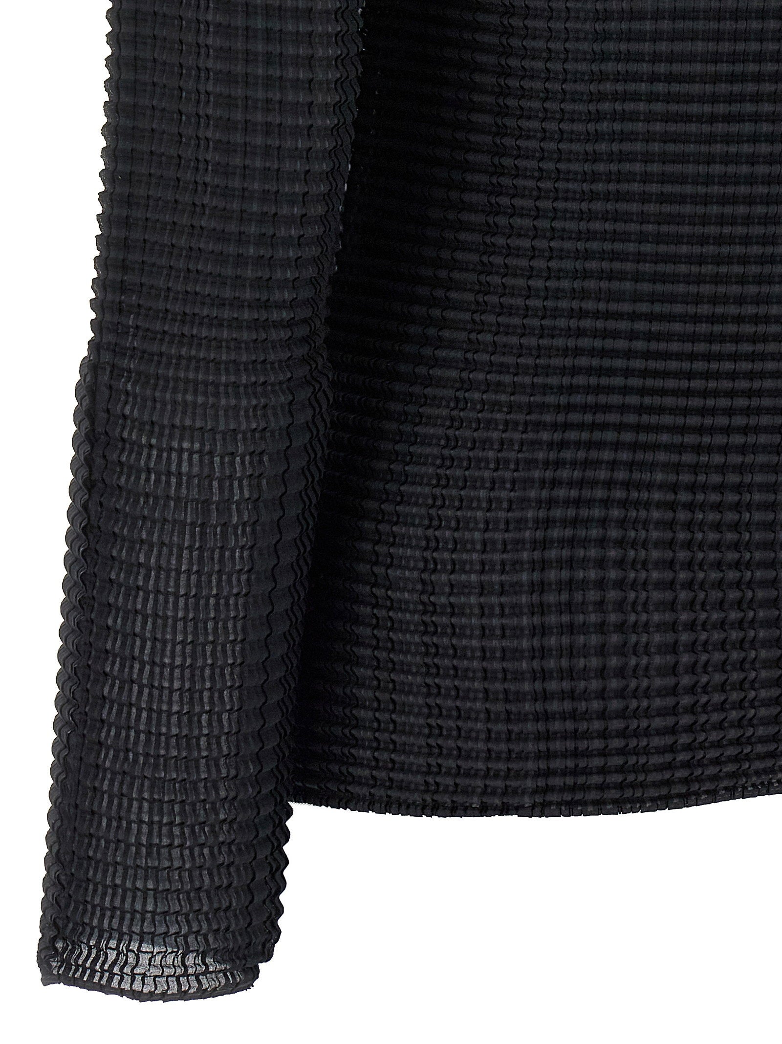 Issey Miyake Wooly Pleats Blouse