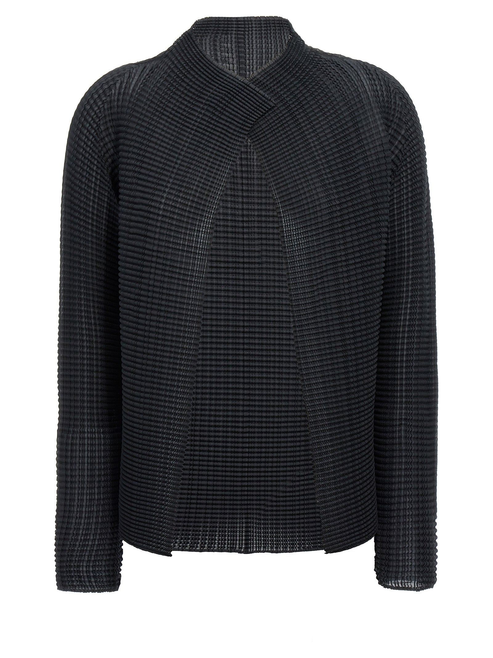 Issey Miyake Wooly Pleats Cardigan