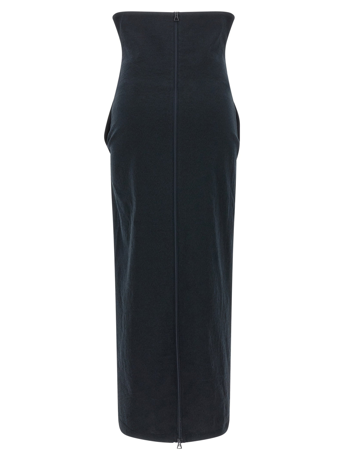 Issey Miyake Allow Long Skirt With Zip