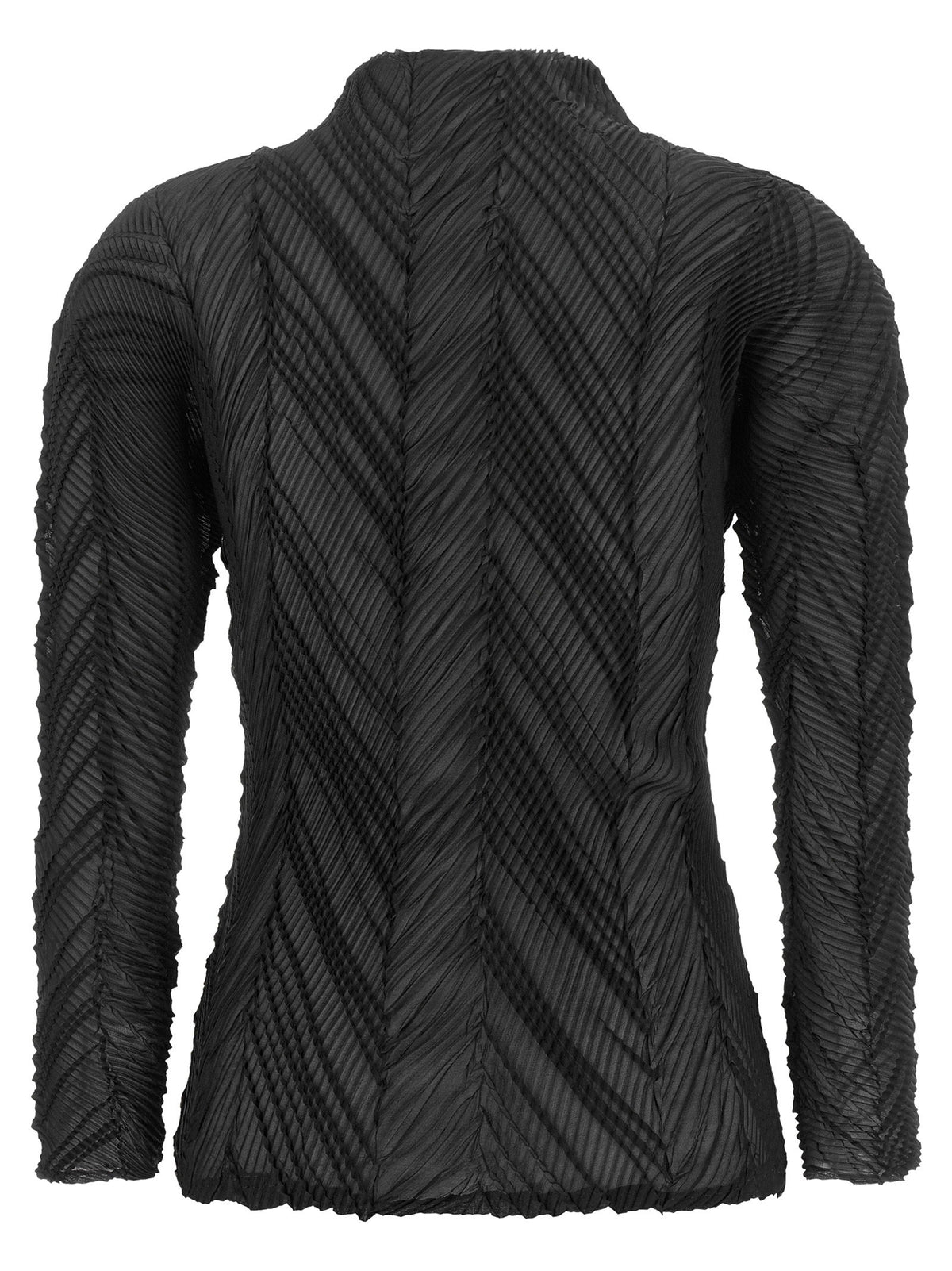 Issey Miyake Zigzag Pleats Sweater