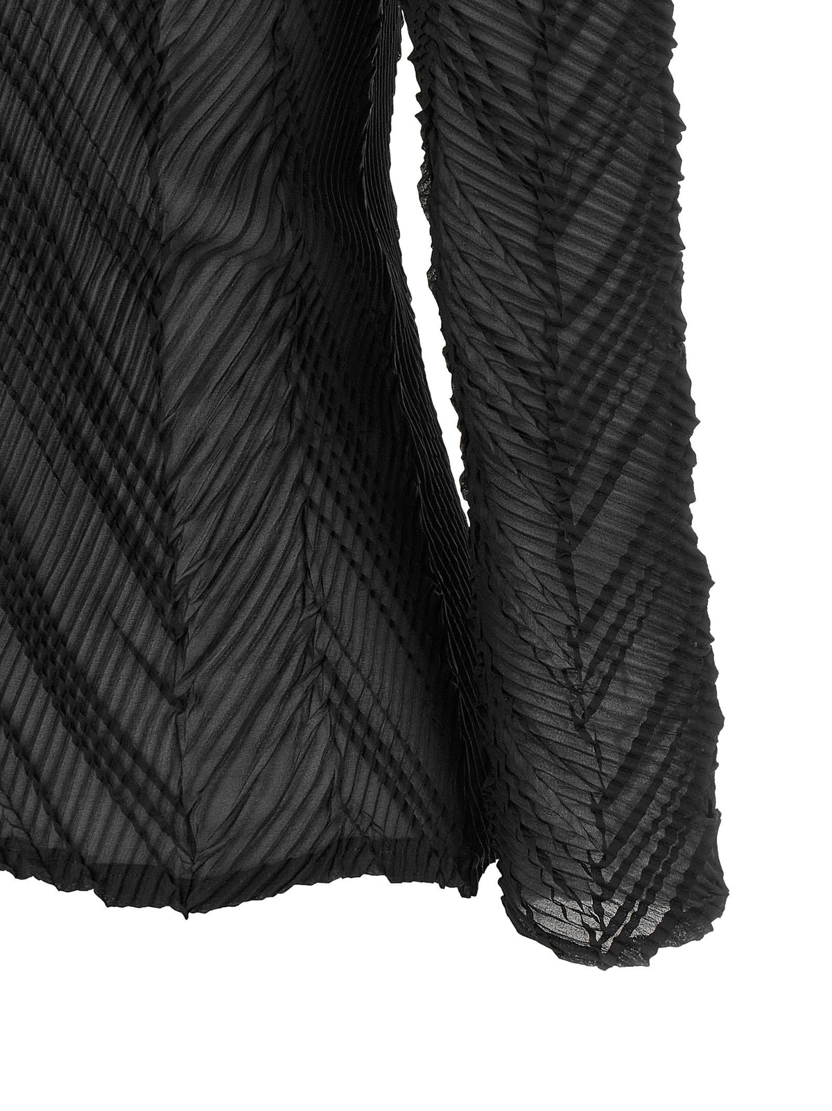 Issey Miyake Zigzag Pleats Sweater