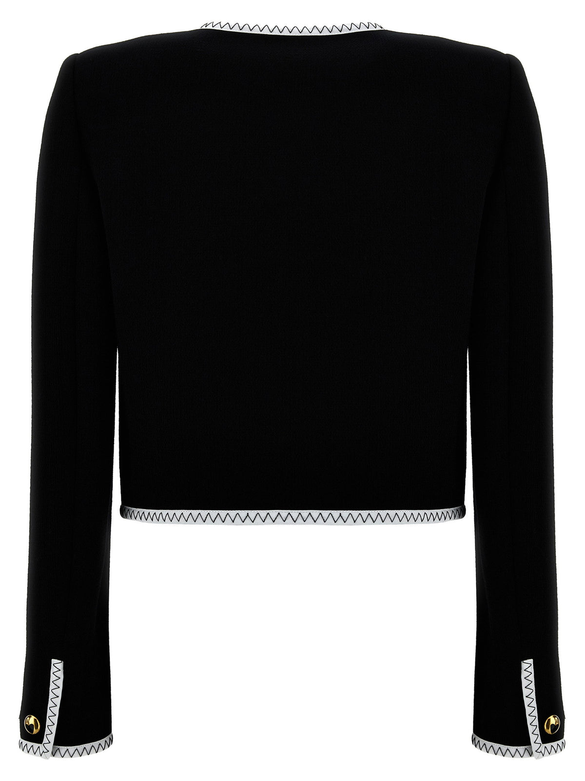 Moschino Crepe Short Jacket