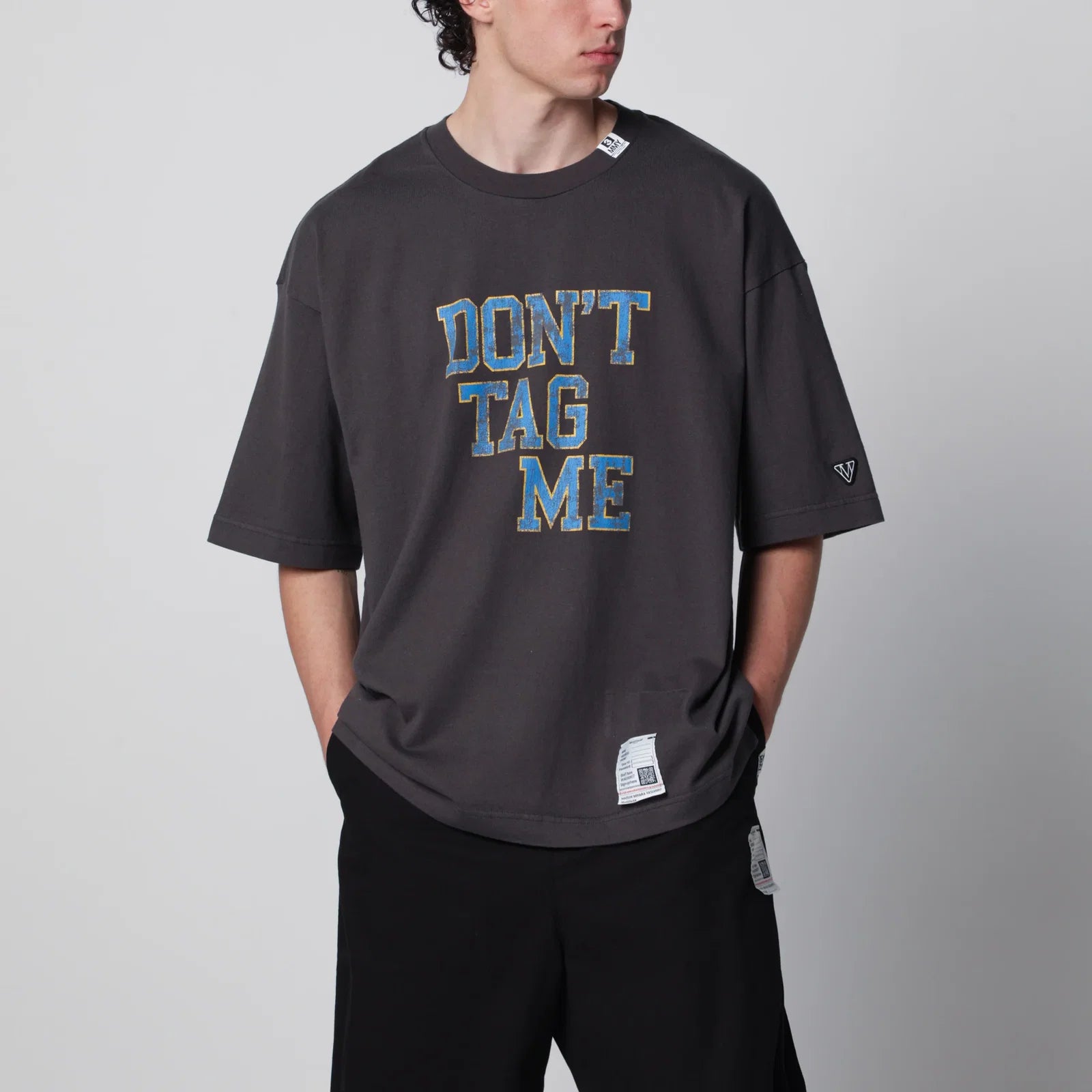 Maison MIHARA YASUHIRO Don't Tag Me cotton T-shirt