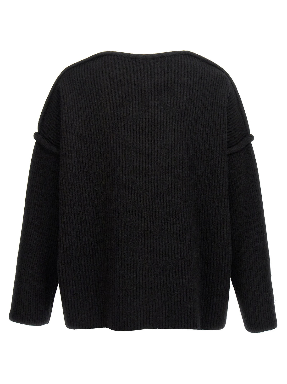 Jil Sander Geometric Neckline Sweater