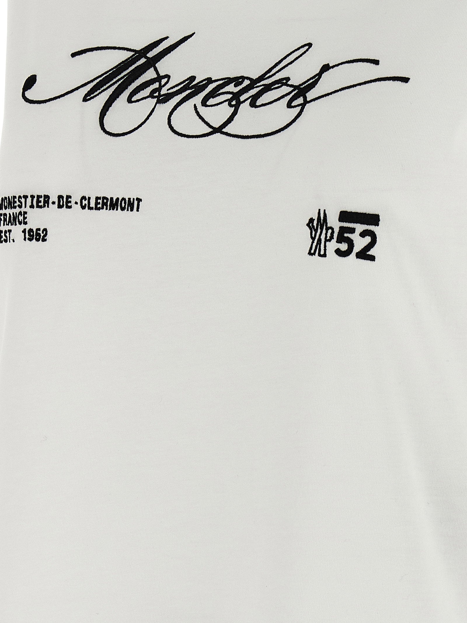Moncler Embroidery T-shirt