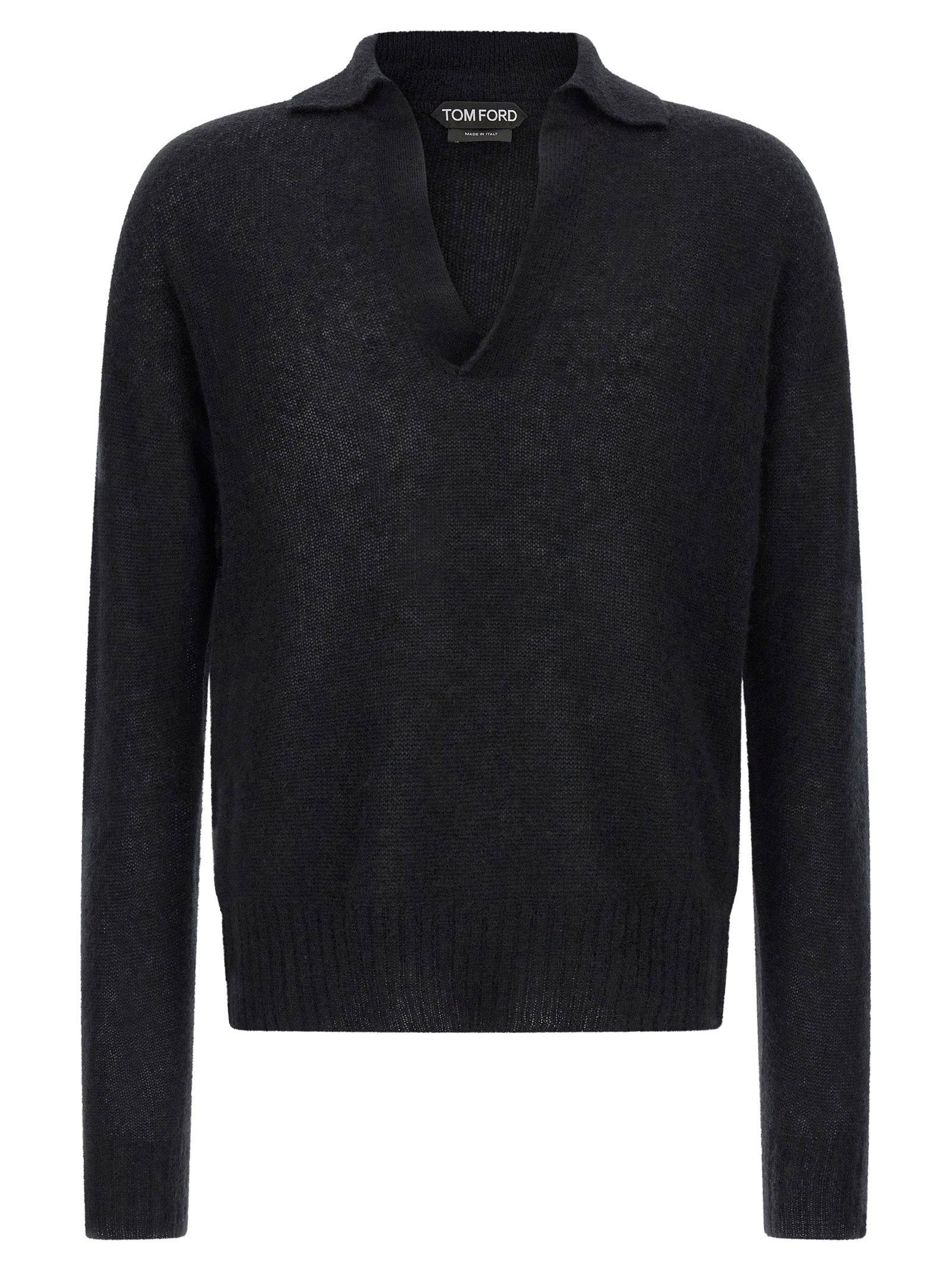 Tom Ford Cashmere And Silk Polo Shirt