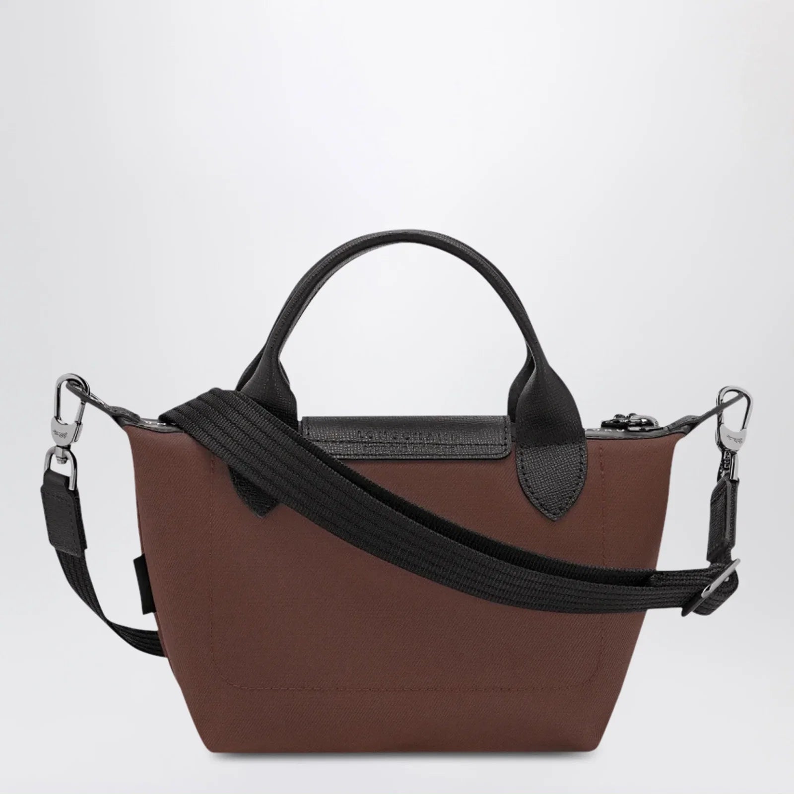 Longchamp XS Le Pliage Energy bag with handle in cacao colour