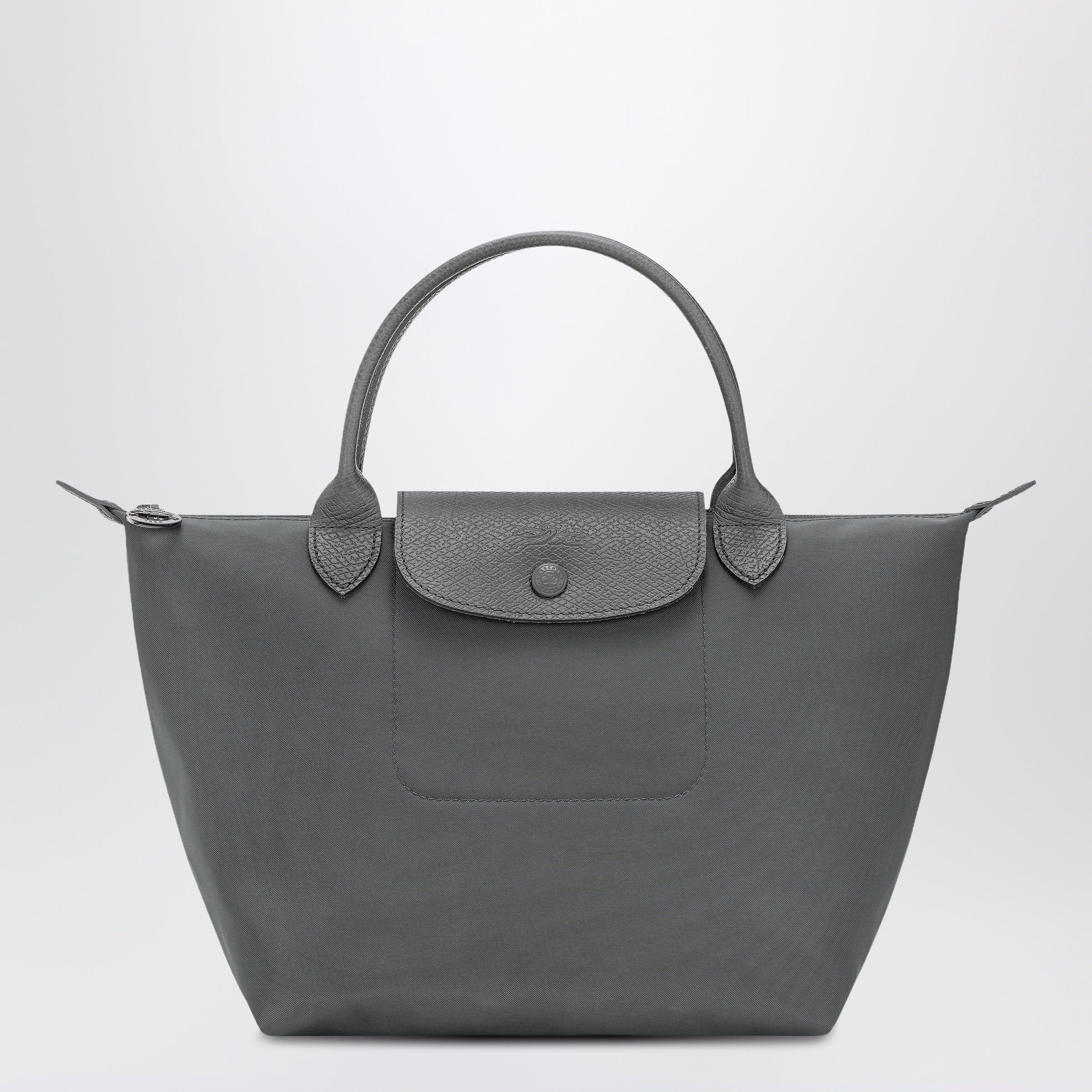 Longchamp Anthracite grey bag Le Pliage One S