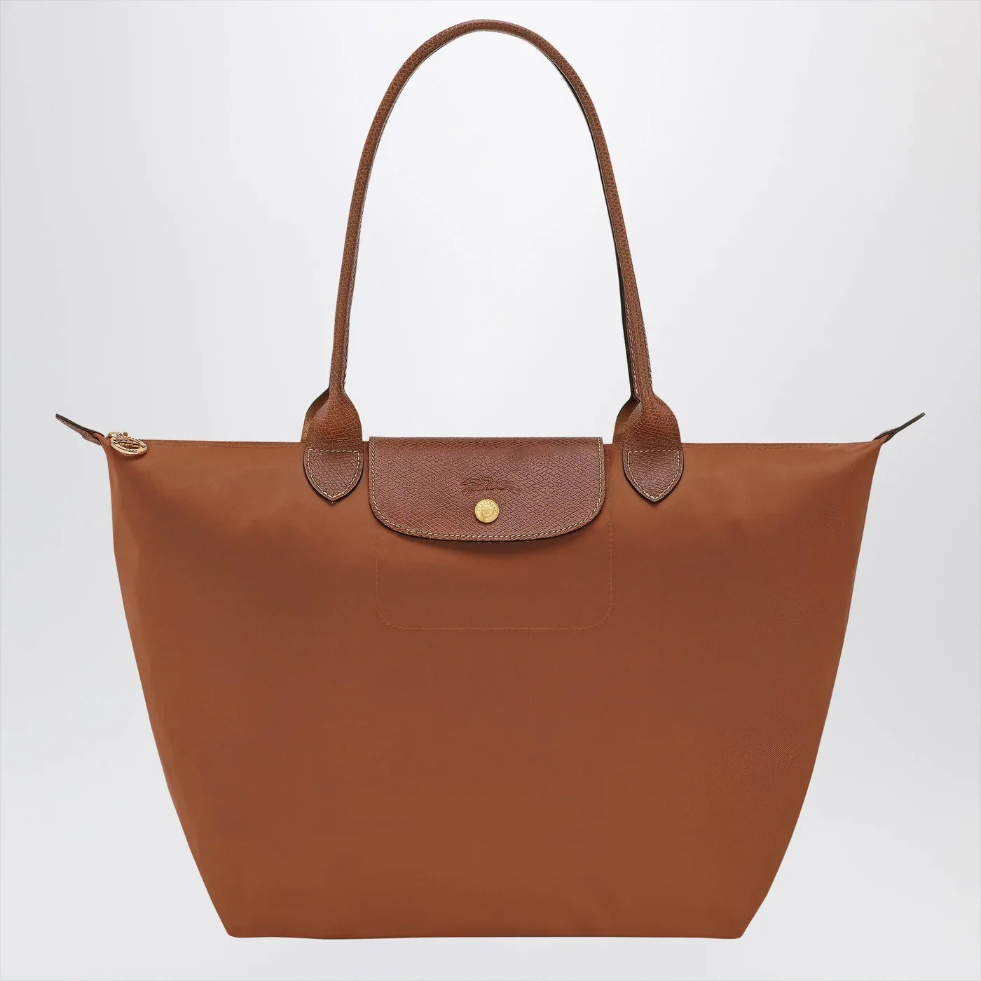 Longchamp Cognac-coloured Le Pliage Original L bag