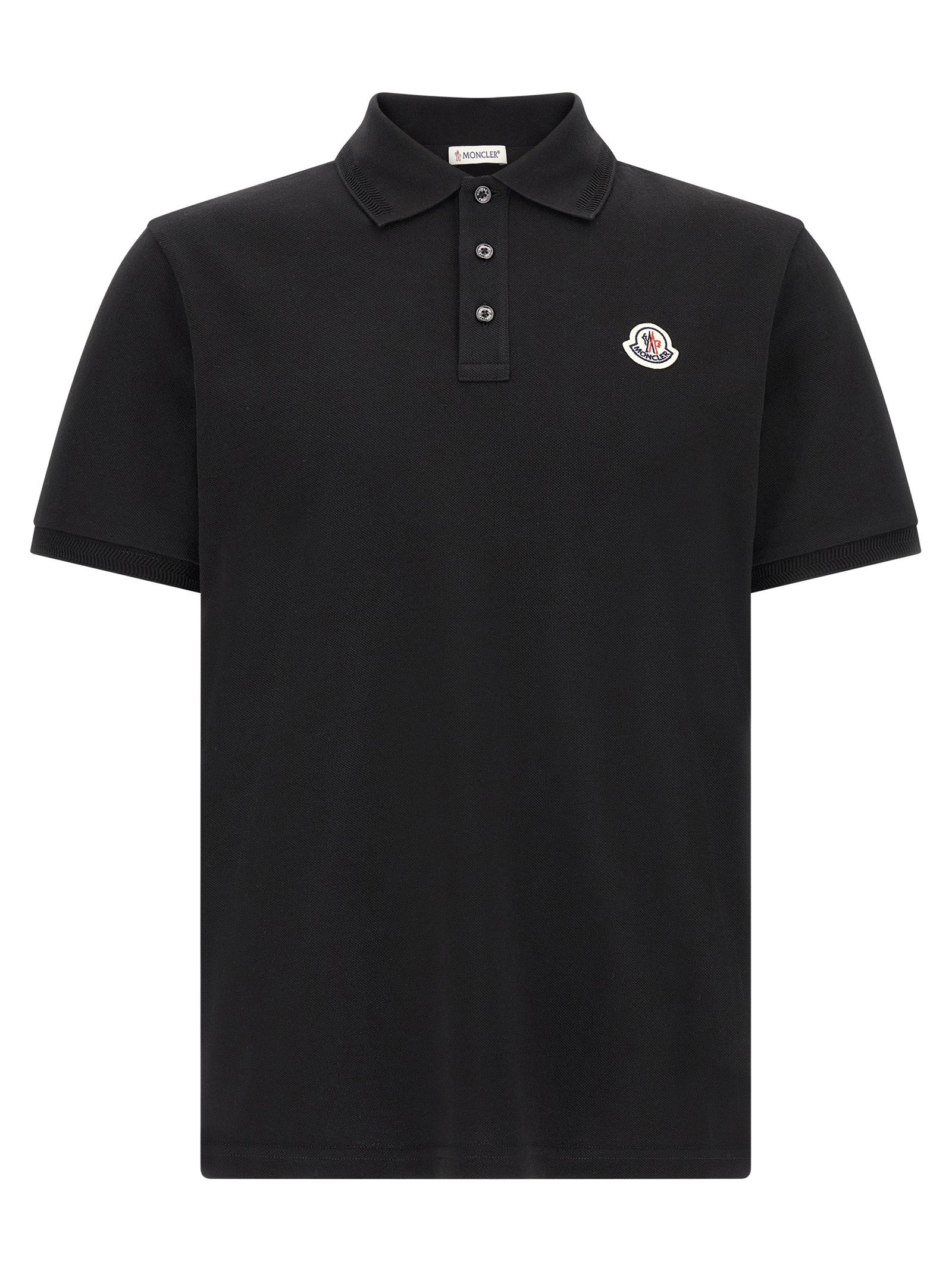 Moncler Logo Patch Polo Shirt