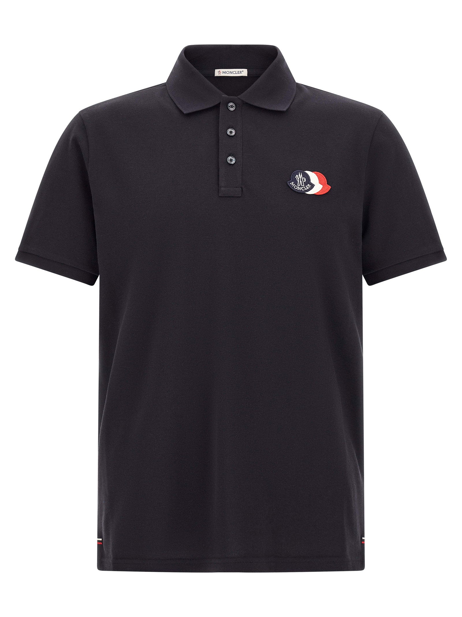 Moncler Triple Logo Polo Shirt