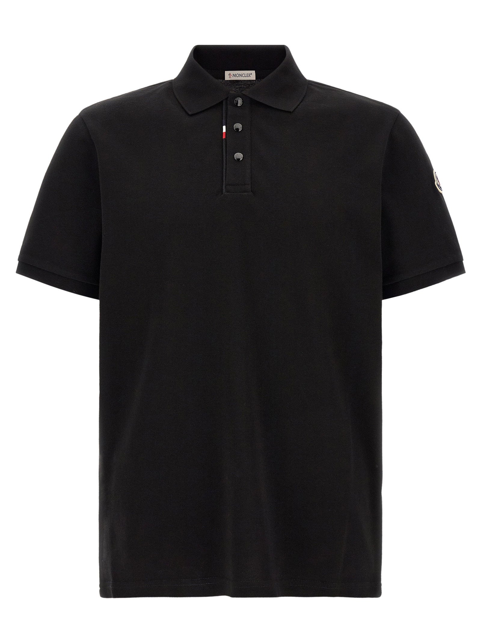 Moncler Tricolor Detail Polo Shirt